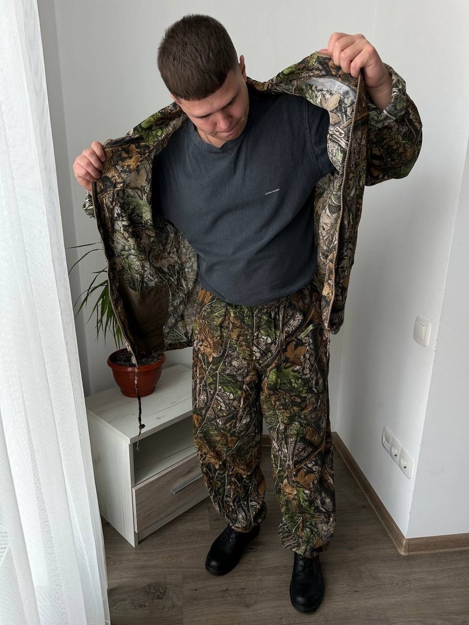 Japanese Brand × Vintage Tracksuit Deerhunter Outdoor Scandinavia Camo Set Vintage Size 40R - 7 Thumbnail