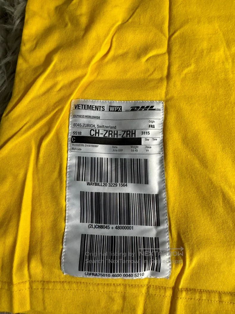 Vetements Vetements short sleeves Size US S / EU 44-46 / 1 - 6 Thumbnail