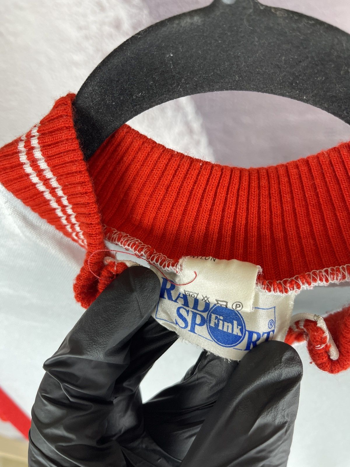 Vintage Radsport Fink vintage 70s 80s made in Belgium cycle jersey Size US L / EU 52-54 / 3 - 10 Thumbnail