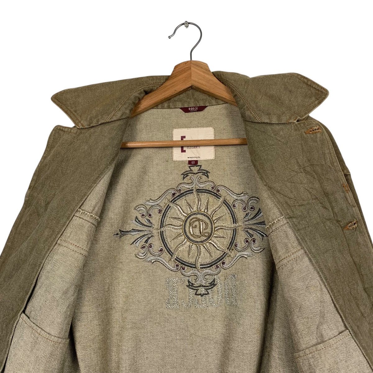 Japanese Brand Japanese Brand E Dolce Elegante Denim Jacket Size US M / EU 48-50 / 2 - 12 Thumbnail