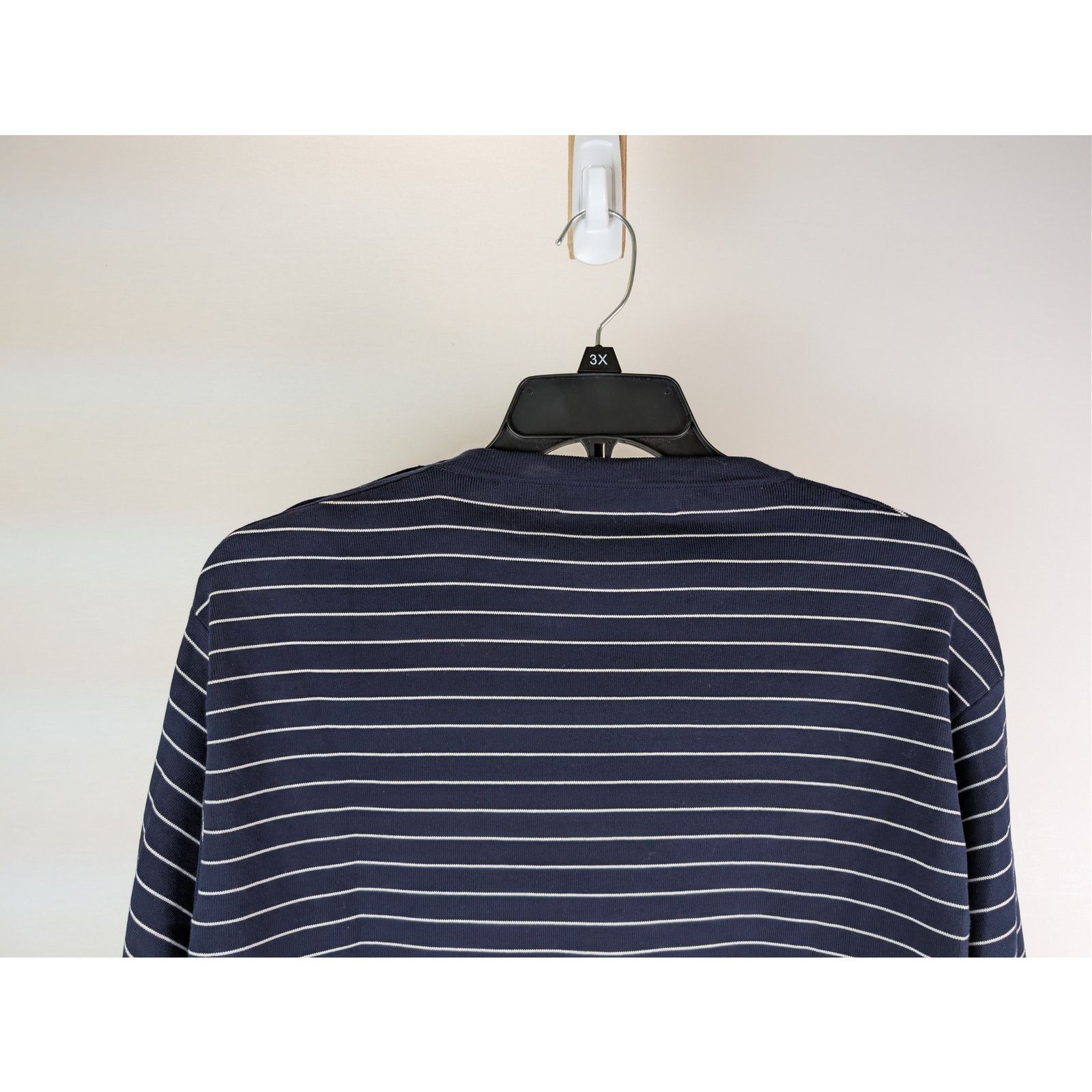 Other o1rshd1 CC20 Giuliva Round Collar Striped Sweater Blue/White Size US M / EU 48-50 / 2 - 12 Thumbnail