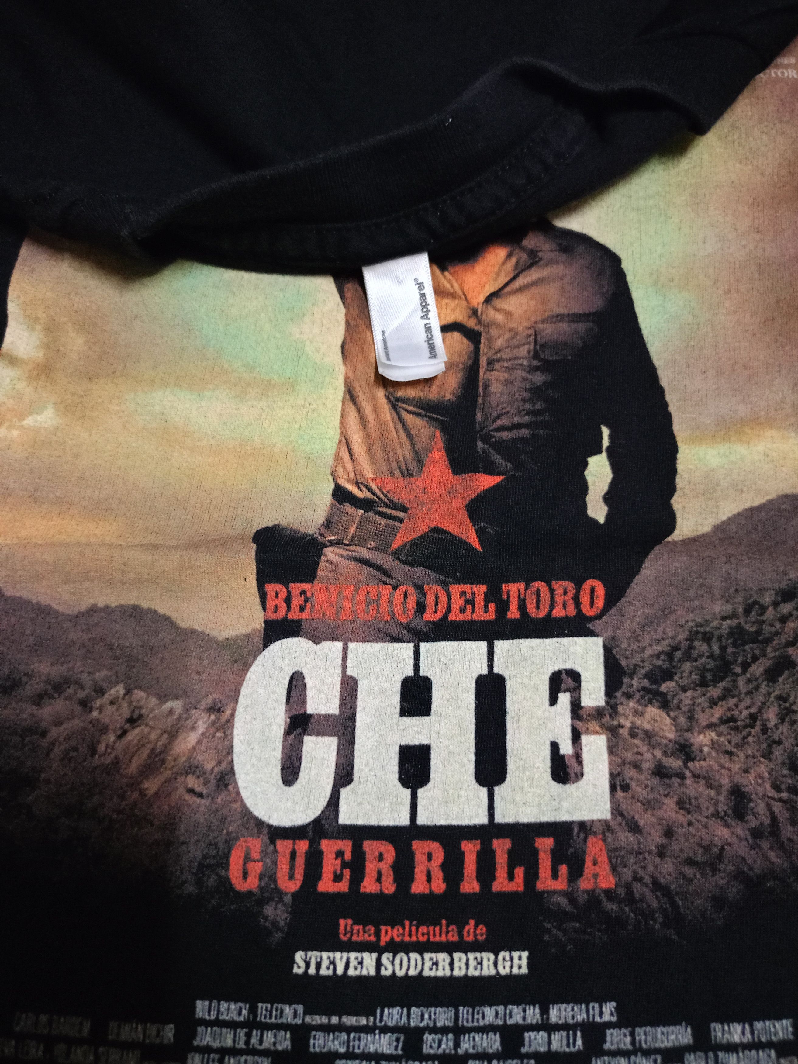 Vintage Vintage che guerrilla movie T shirt/benicio del toro Size US M / EU 48-50 / 2 - 3 Thumbnail