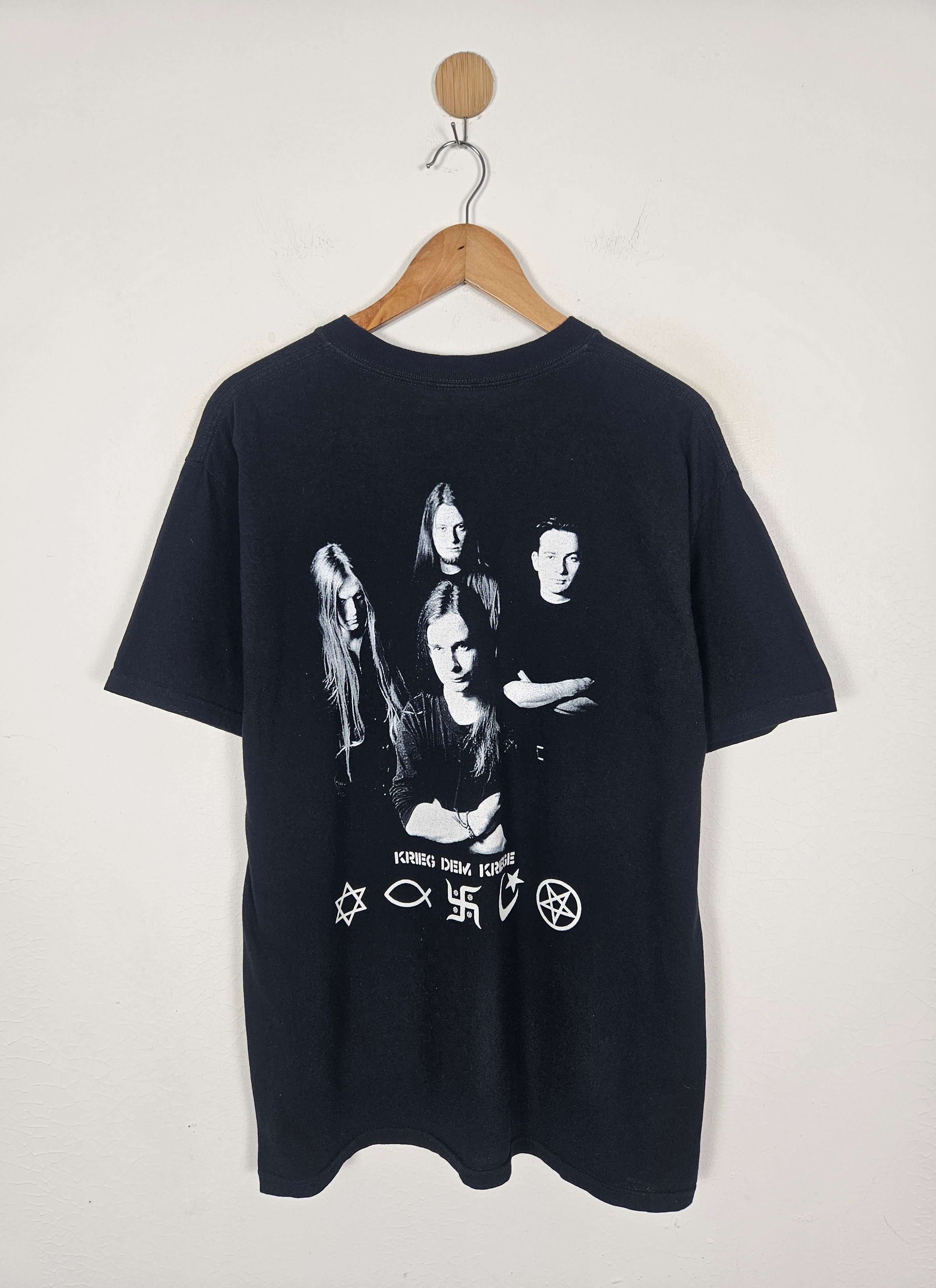 Band Tees Vintage Carcass Death Brutal Metal Krieg Dem Kriege Size US L / EU 52-54 / 3 - 2 Thumbnail