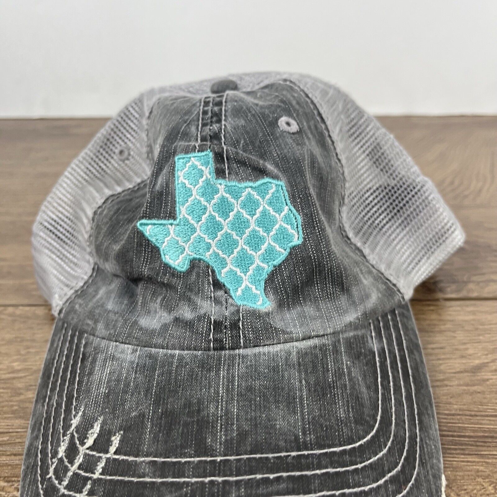 Other Texas Hat Texas State Shape Hat Gray Adjustable Hat Gray Adu Size ONE SIZE - 7 Thumbnail