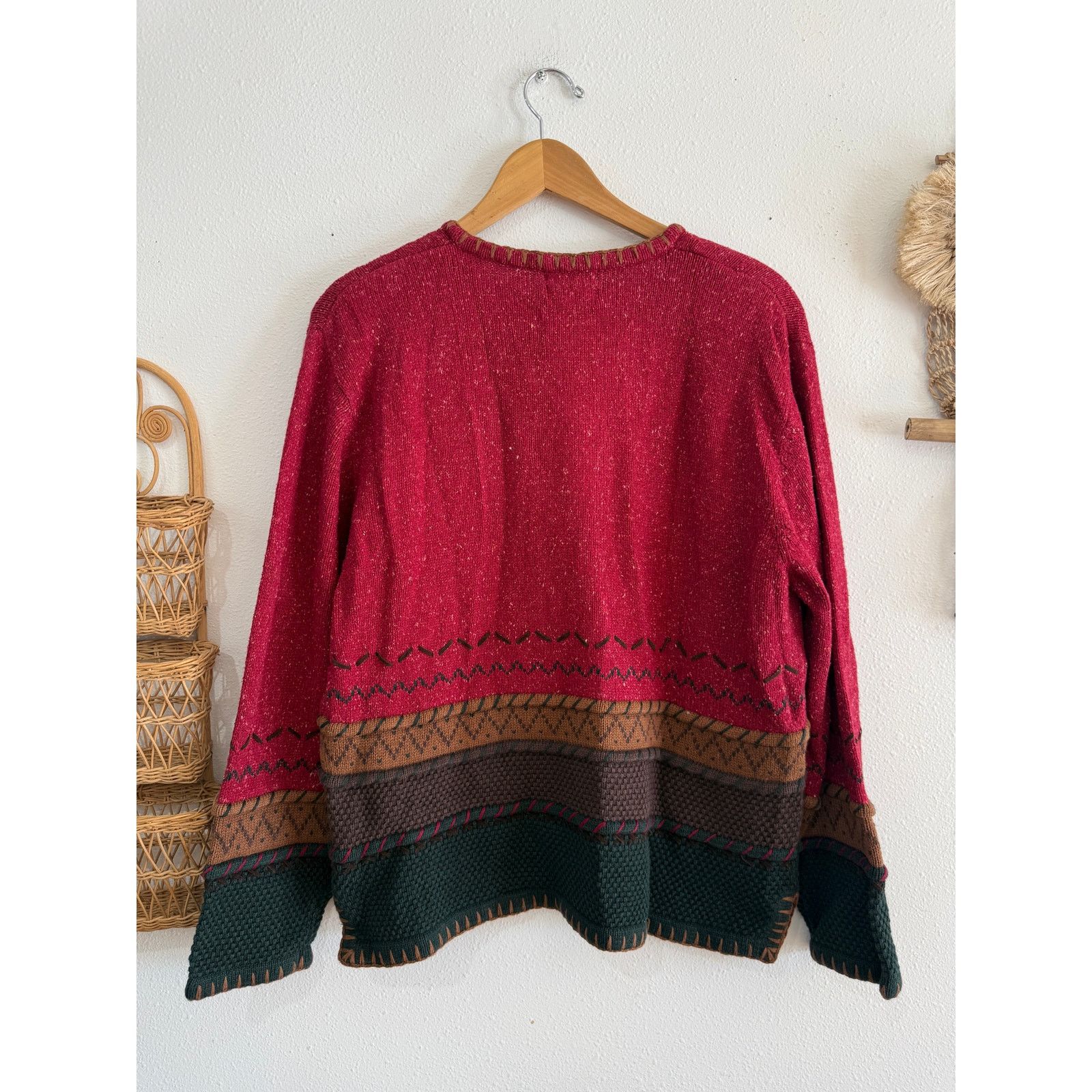 Other Y2K Cozy Chunky Knit Sweater Size XL / US 12-14 / IT 48-50 - 4 Thumbnail