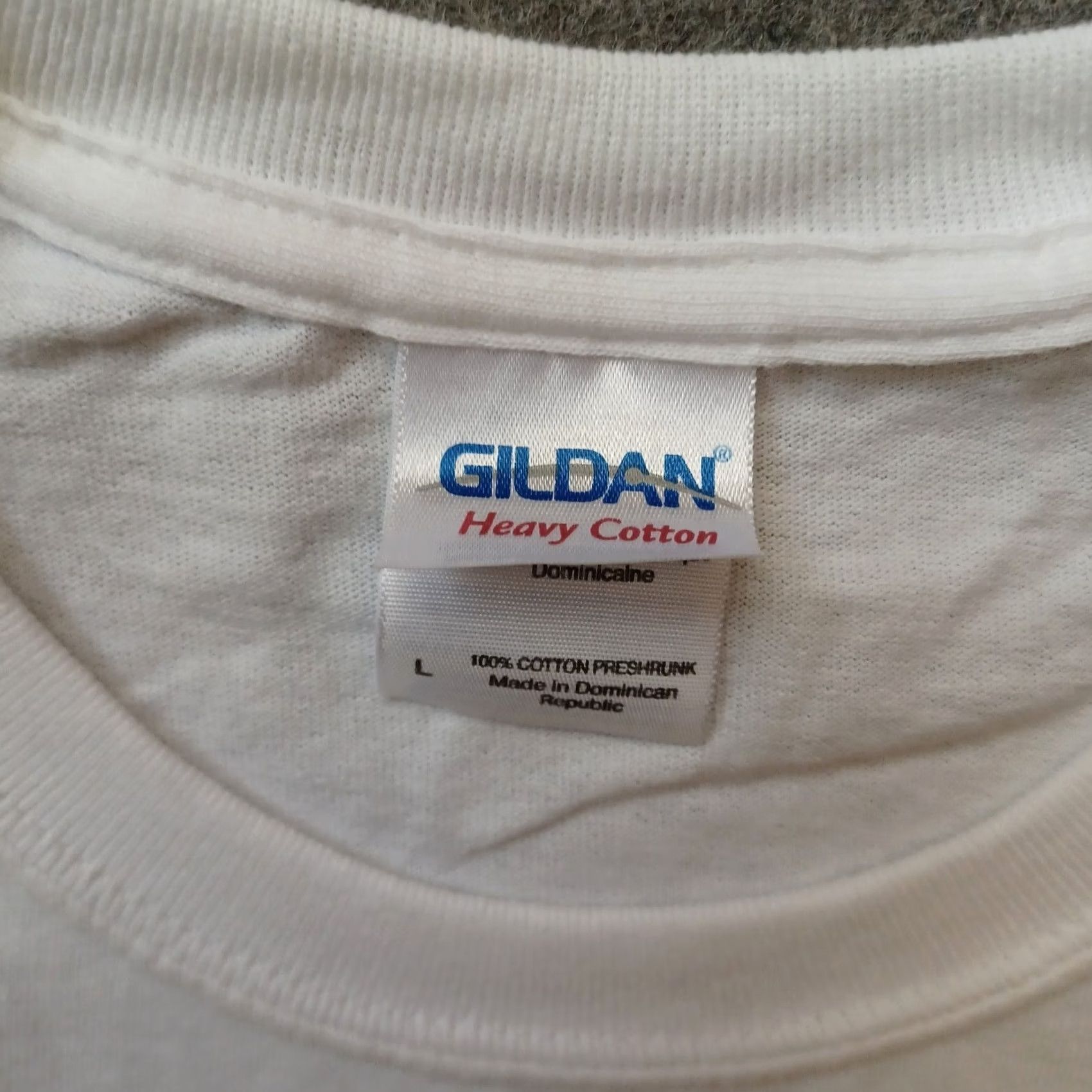 Gildan Reno NV Bike Rally Mens Shirt L White 19th Anniversary Double Side Graphic 2013 Size US L / EU 52-54 / 3 - 3 Thumbnail