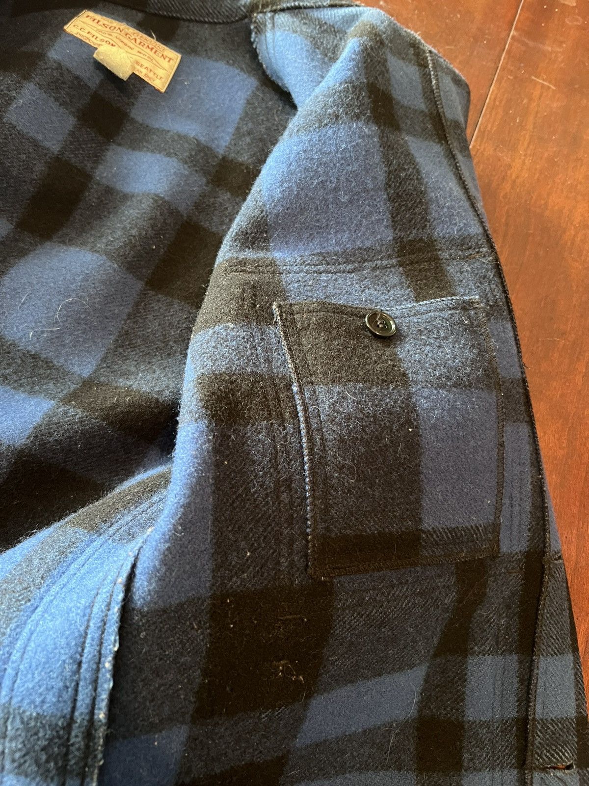 Other Vtg Filson wool Jacket sz 40 M Macknaw blue plaid Size US M / EU 48-50 / 2 - 7 Thumbnail