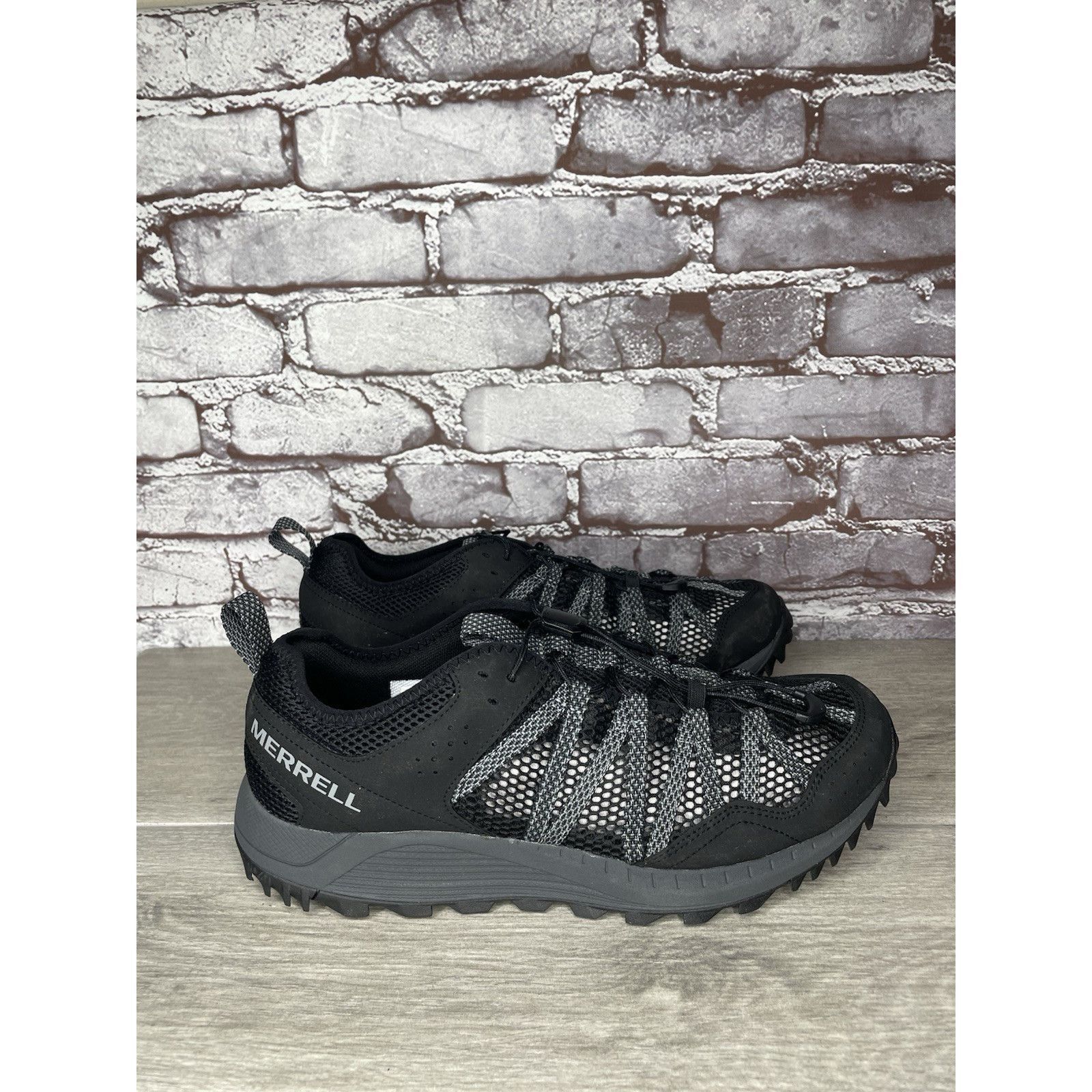 Merrell Merrell Wildsport Aerosport Black Synthetic Lace Hiking Outd Size US 10.5 / EU 43-44 - 18 Thumbnail