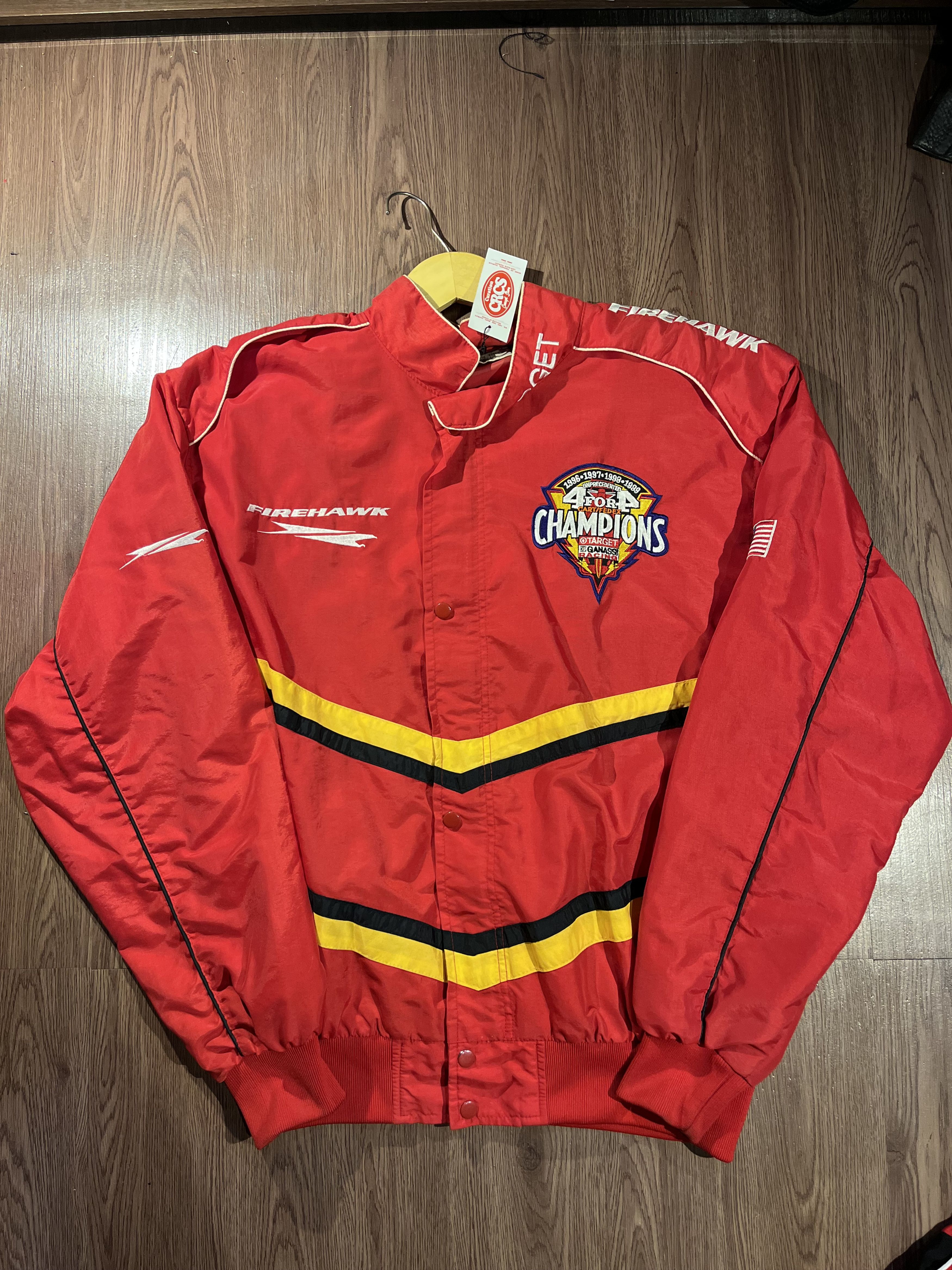 Nascar Firehawk 4 Times Champion Windbracker Jacket