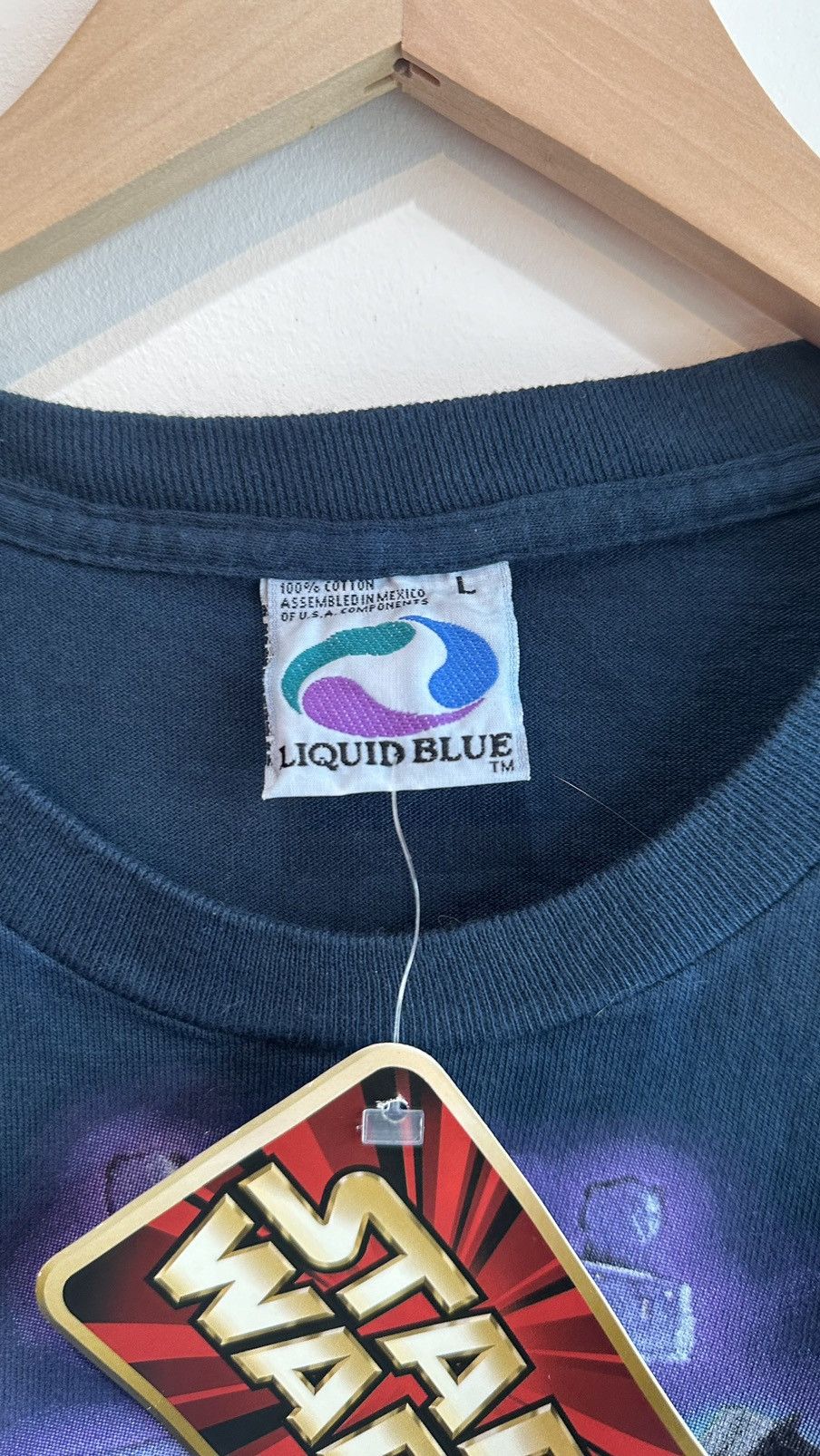 Liquid Blue Liquid Blue x Star Wars x Vintage x 90s Size US L / EU 52-54 / 3 - 4 Thumbnail