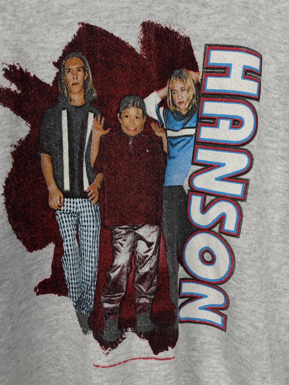 Band Tees Vintage 90s Hanson band boy promo sweatshirt Size US M / EU 48-50 / 2 - 4 Thumbnail