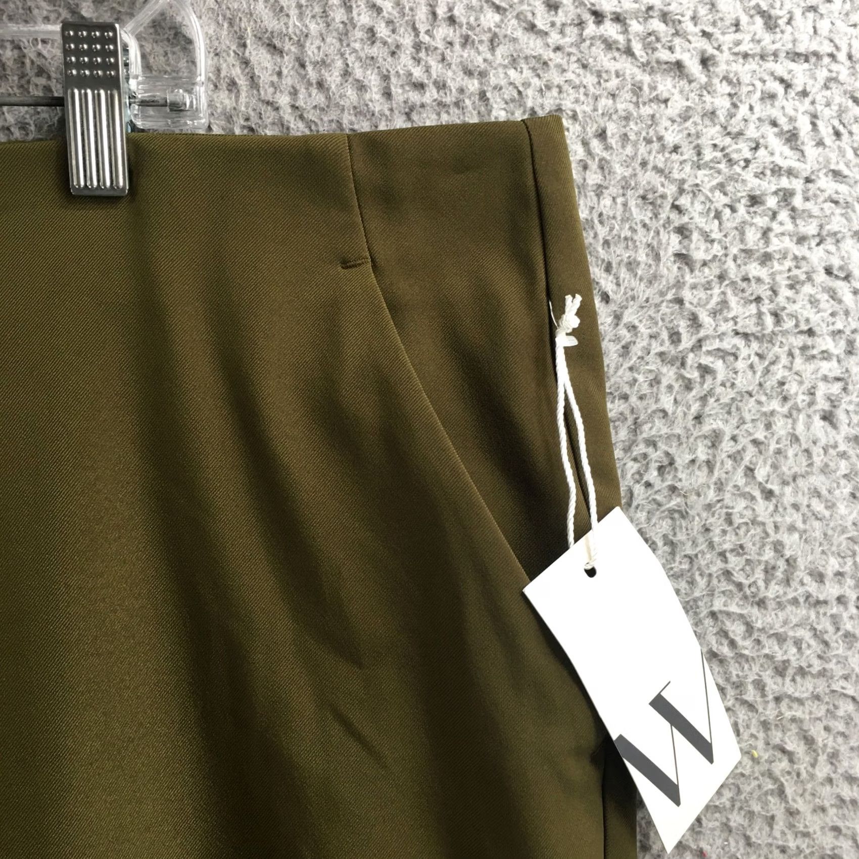 Worthington Worthington Jeans 22W Womens Ankle Pants Green Straight Zip Fly New Size 40" / US 18 - 4 Thumbnail