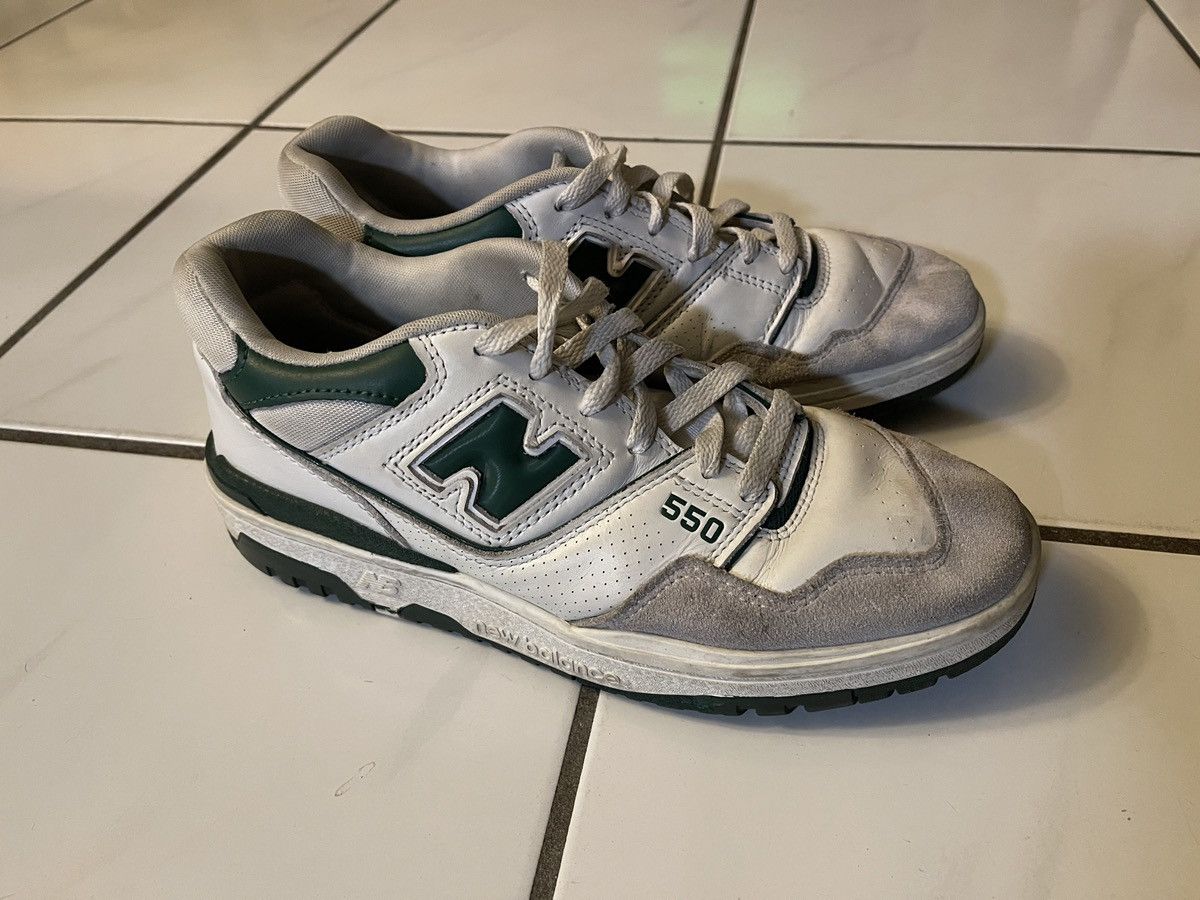 New Balance New Balance 550 'White Green' BB550WT1 Men’s Size 8 Size US 8 / EU 41 - 3 Thumbnail