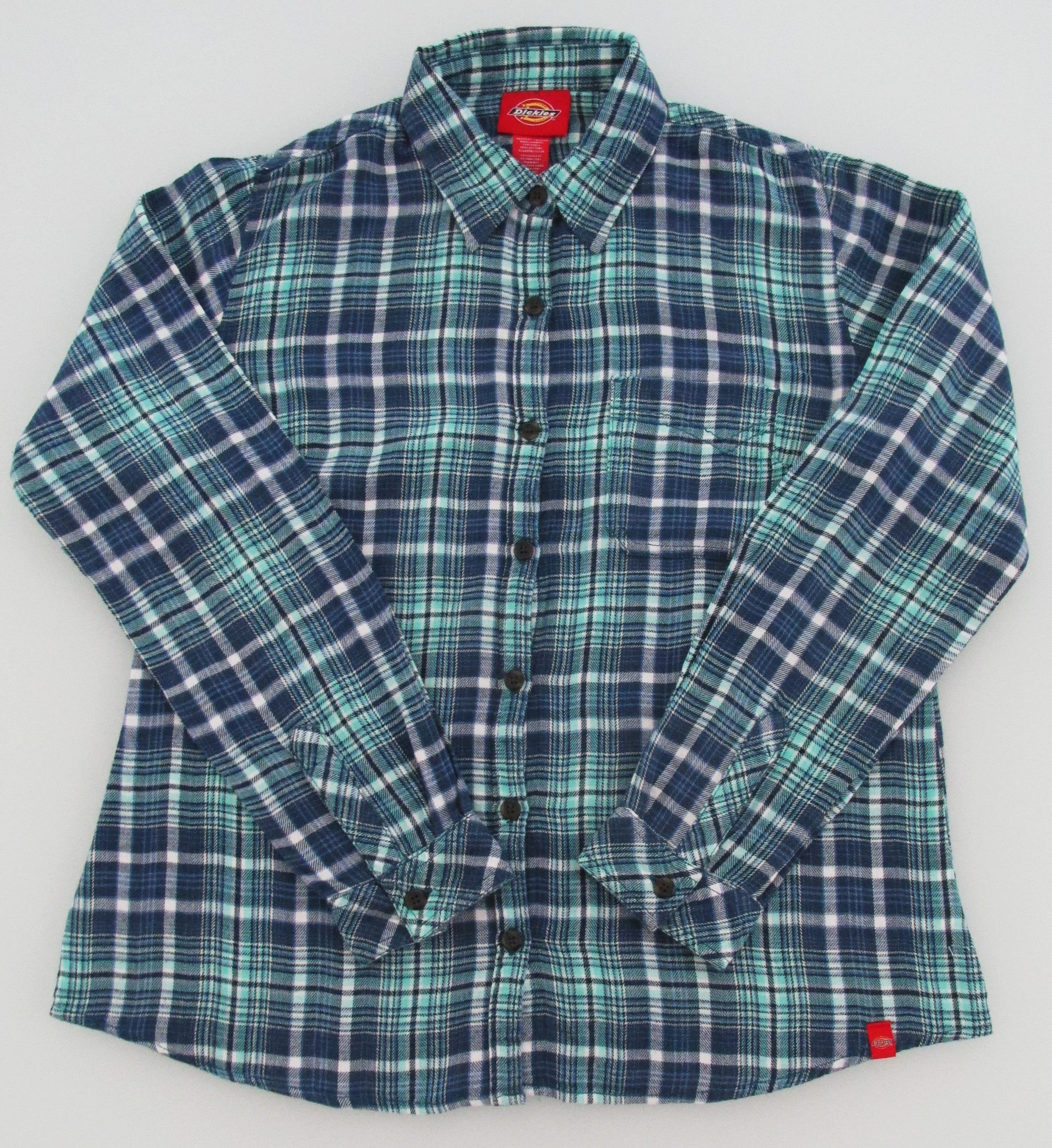 Dickies Dickies Women's cotton Flannel Shirt Size Medium Size M / US 6-8 / IT 42-44 - 1 Thumbnail