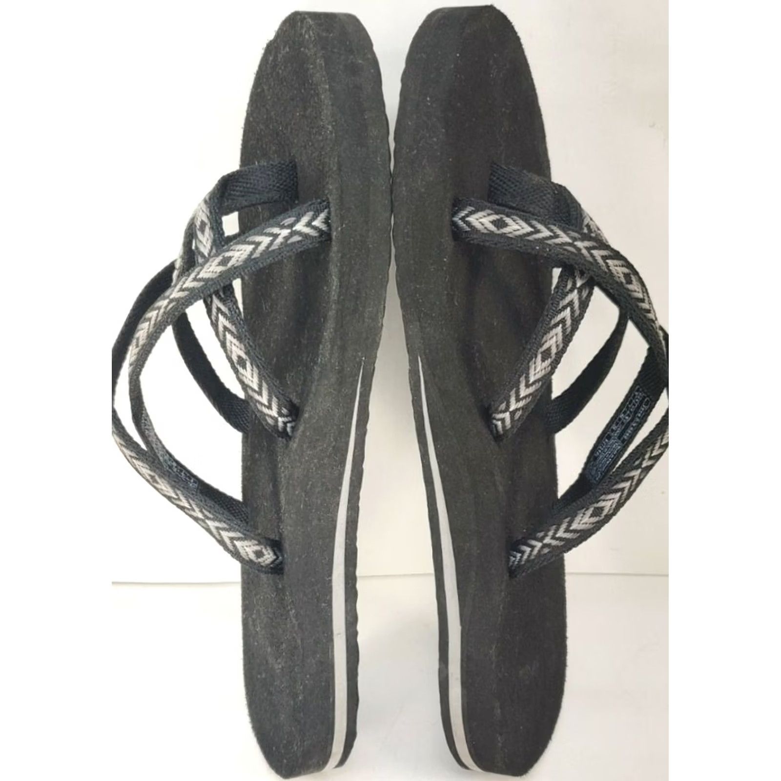 Teva Womens Teva Mush Olowahu Flip Flop Sandals Gray Double Strap Slip On Size 9 Size US 9 / IT 39 - 7 Thumbnail