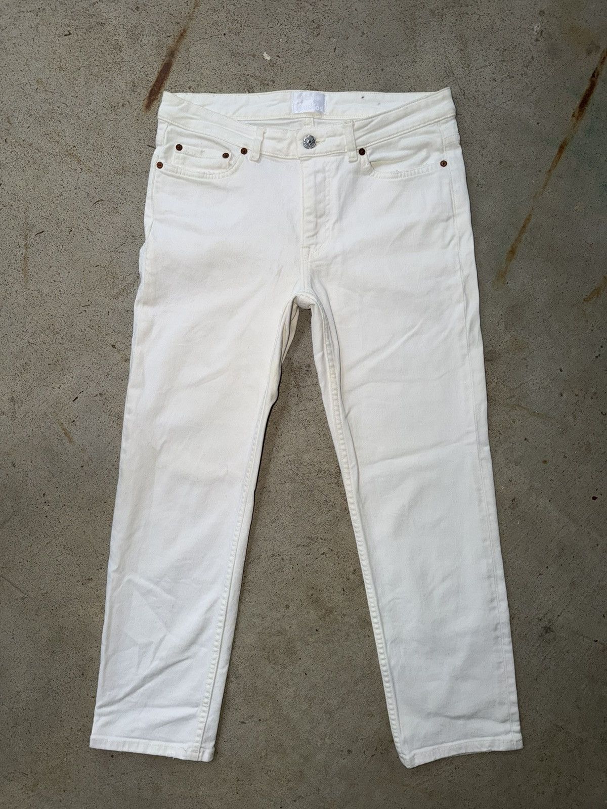 Acne Studios Lit White Vintage Jeans Size US 26 / EU 42 - 1 Thumbnail