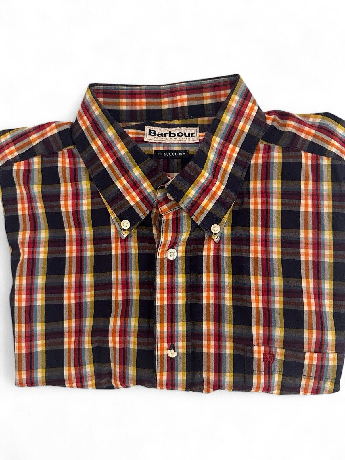 Designer Men’s Barbour Regular Fit Checkered Shirt Medium Size US M / EU 48-50 / 2 - 3 Thumbnail