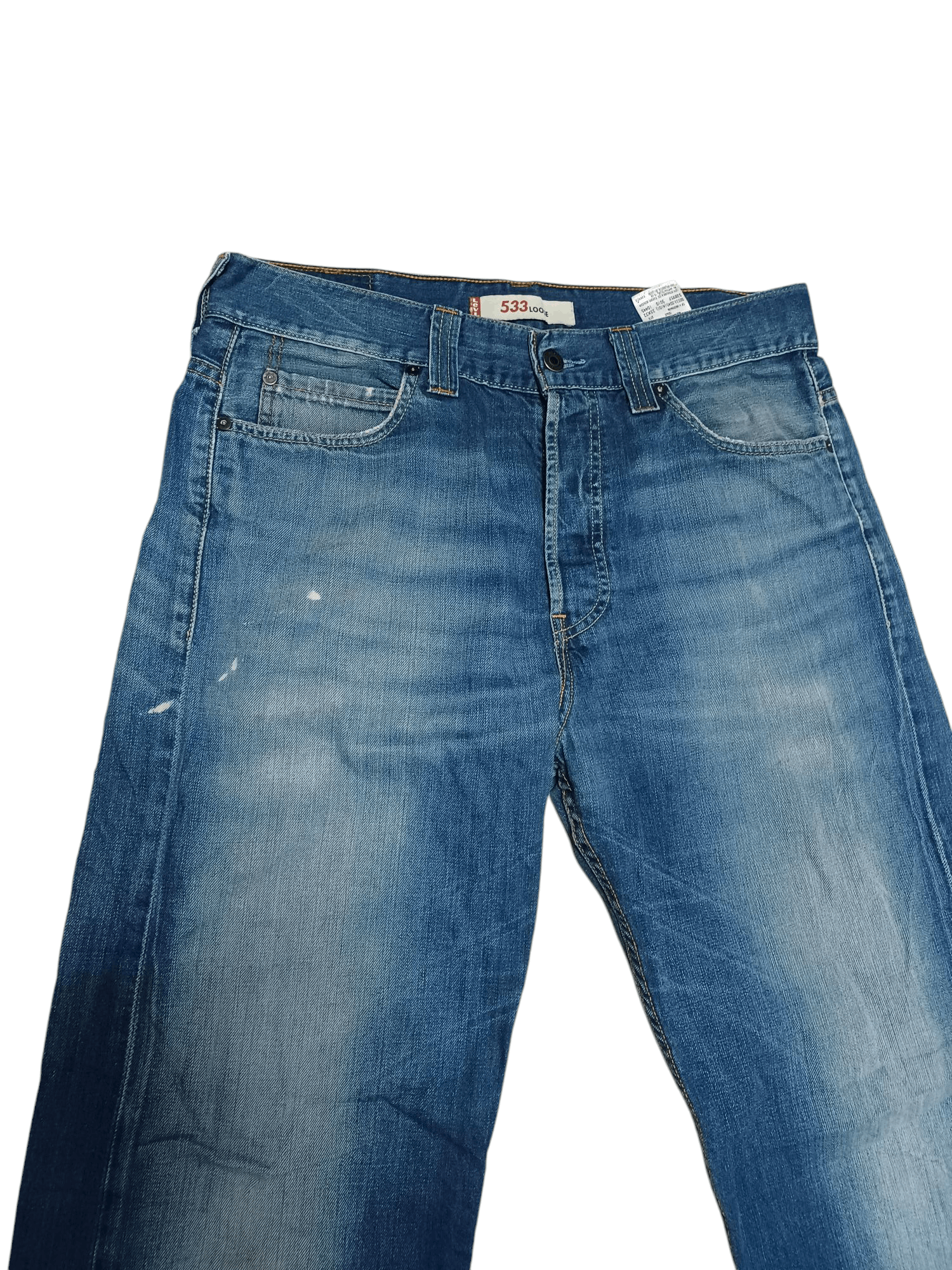 Levi's Vintage Clothing LEVIS 533 LOOSE VINTAGE JEANS DENIM 90S 00S W33 L32 Size US 33 - 2 Thumbnail