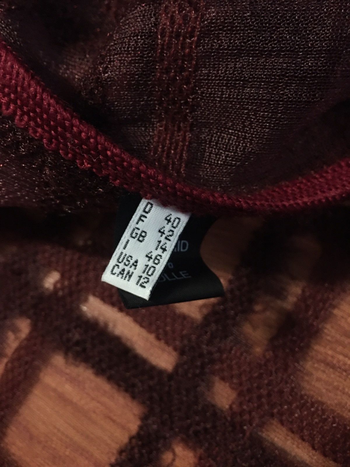OSKA ISCHIKO by OSKA Burgundy Cardigan Tunic Size EU 40 US 10 Size L / US 10 / IT 46 - 11 Thumbnail