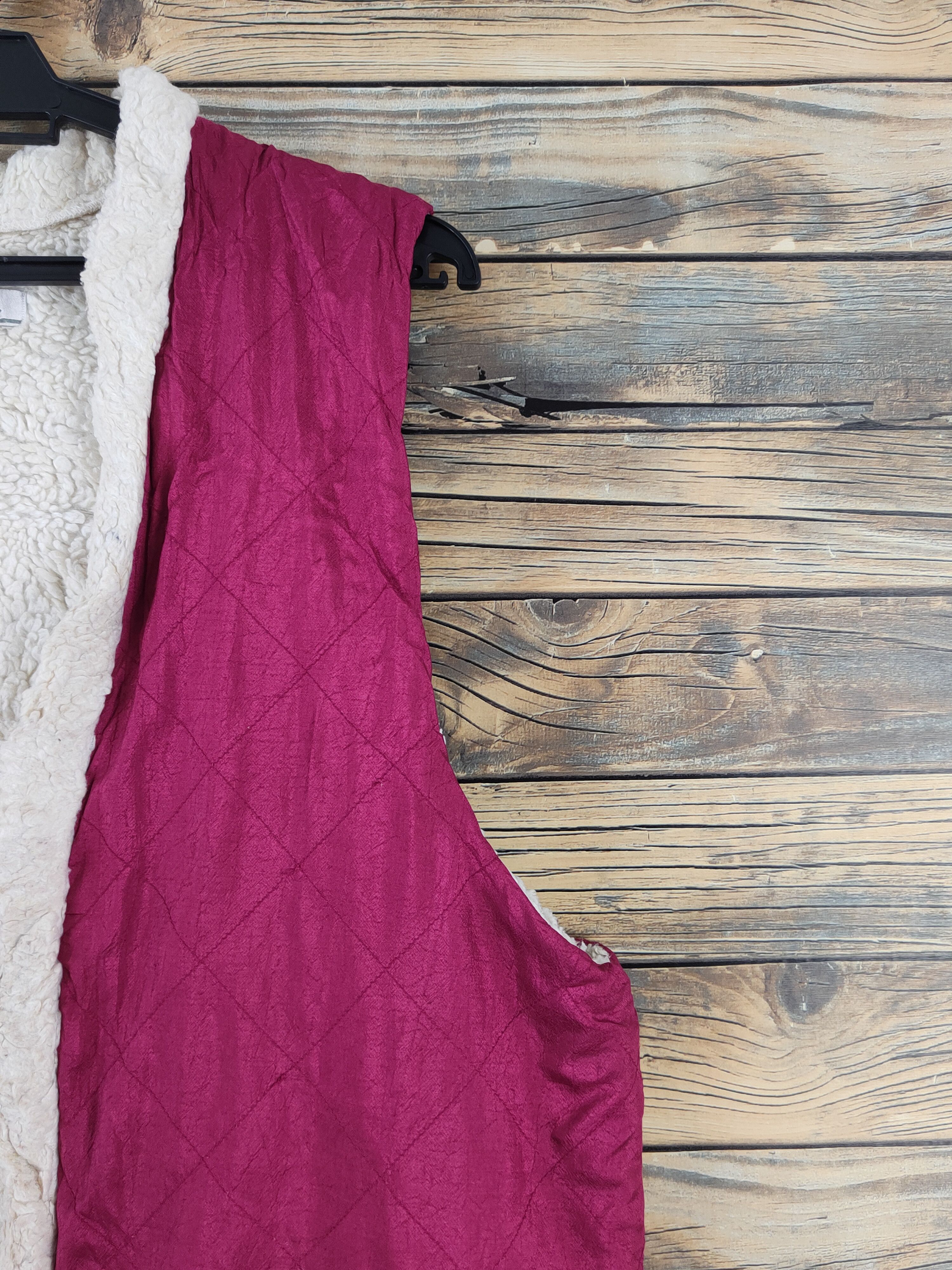 Japanese Brand × Vintage Vintage Mohair Furr fabric by Couse Win Berry Vests Size M / US 6-8 / IT 42-44 - 8 Thumbnail