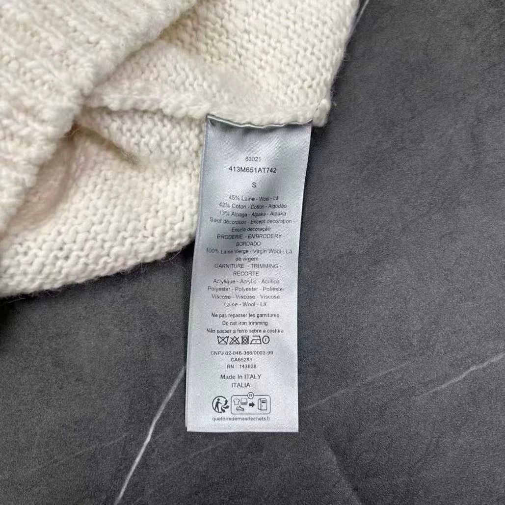 Dior dior ss24 limited edition knit sweater Size US S / EU 44-46 / 1 - 8 Thumbnail
