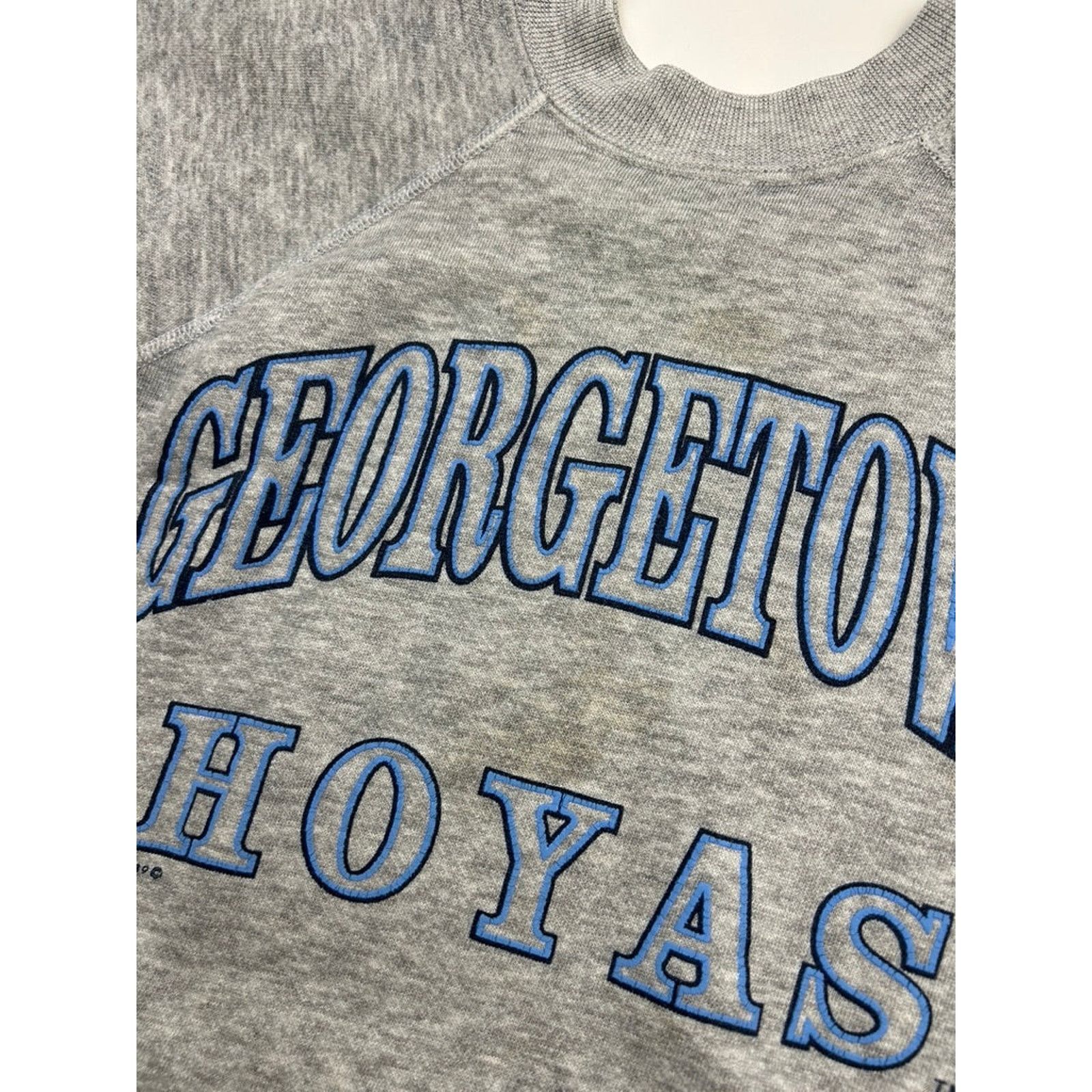 NCAA Vintage 1989 Georgetown Collegiate Sweatshirt Size S 80s Size US S / EU 44-46 / 1 - 5 Thumbnail