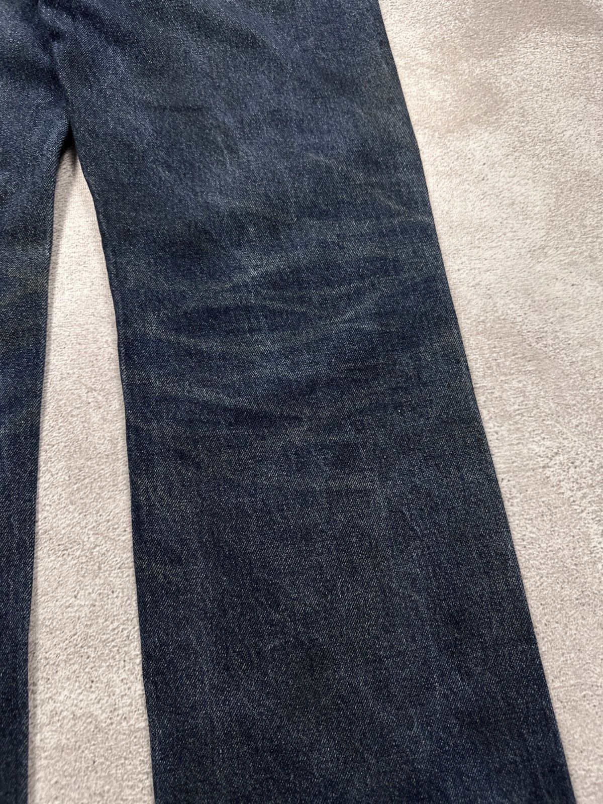 Vintage Vintage Helmut Lang Style Distressed Painted Jeans Denim Size US 34 / EU 50 - 12 Thumbnail