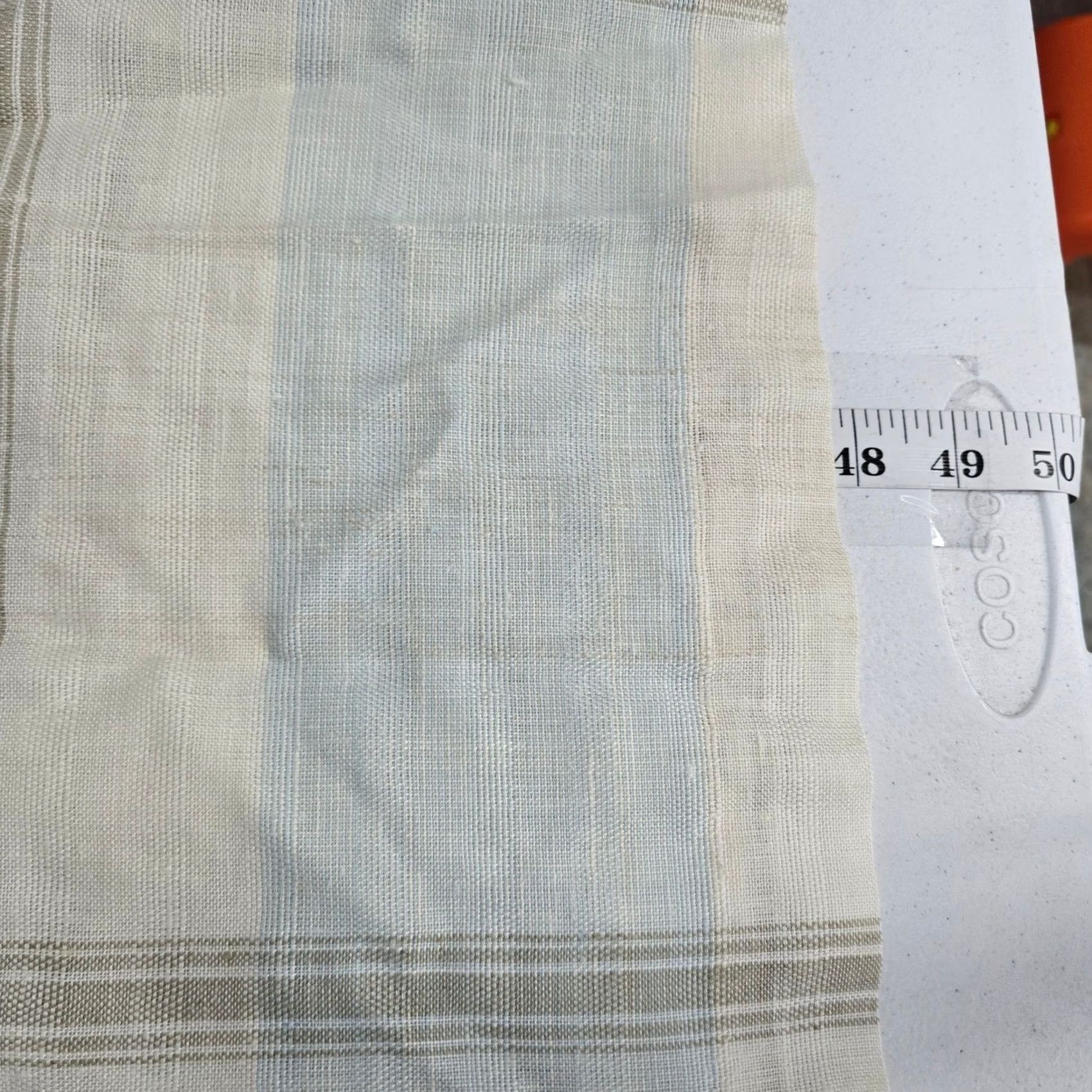 Evan Picone VINTAGE Evan Picone Women's Plaid Linen Blend Button Front Midi Dress Pockets Size 14 Size XL / US 12-14 / IT 48-50 - 4 Thumbnail