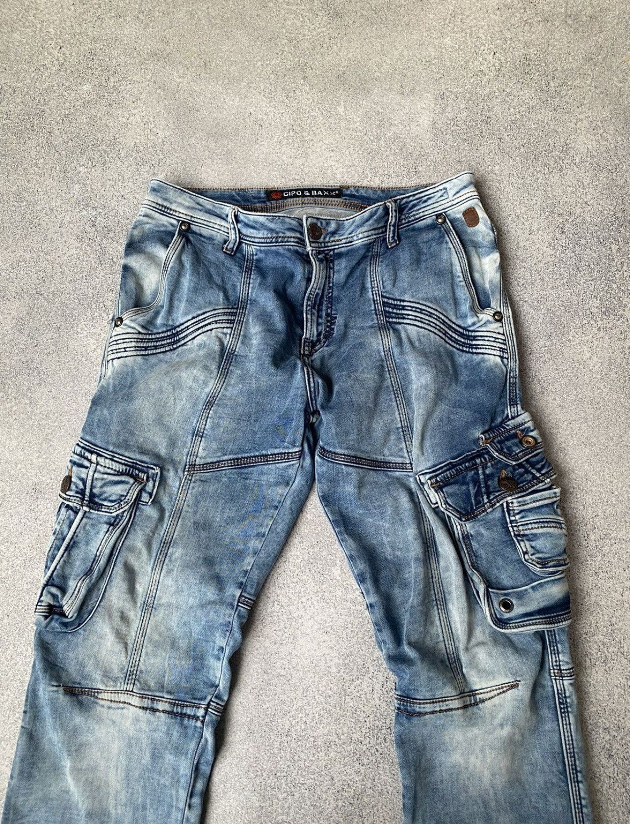 Japanese Brand × Vintage Vintage Cipo&baxx Archival Denim Japanese Style Pants Size US 34 / EU 50 - 6 Thumbnail
