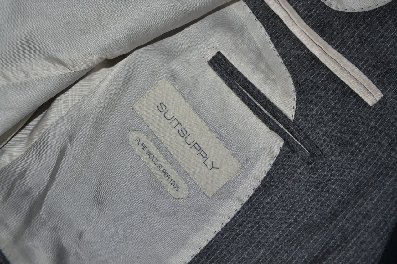 Suitsupply Suitsupply Blazer VITALE BARBERIS CANONICO PURE WOOL Size 44 Size 44S - 8 Thumbnail