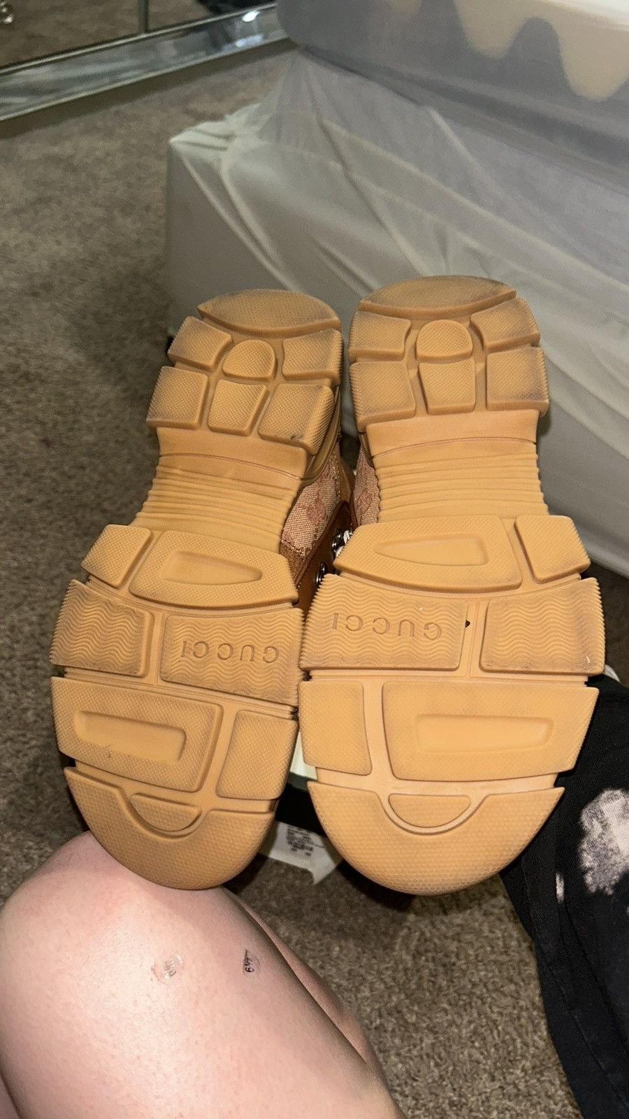 Gucci Gucci Flashtrek Leather High Boot Brown Size US 7.5 / EU 40-41 - 5 Thumbnail