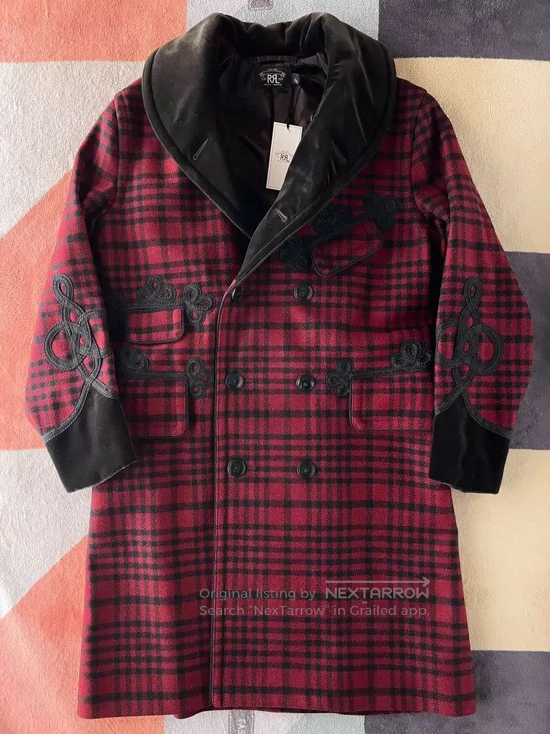 RRL Ralph Lauren RRL Ralph Lauren Classic Old Red Haige Musician Coat Size US S / EU 44-46 / 1 - 1 Thumbnail