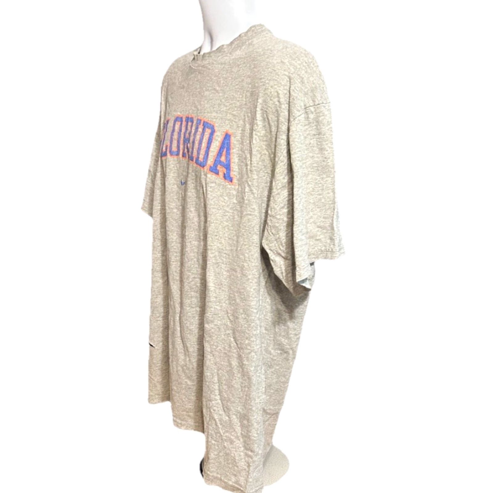 Nike VINTAGE Nike Gators Shirt Men Large Swoosh Graphic Tee College Sports Gray Size US L / EU 52-54 / 3 - 2 Thumbnail