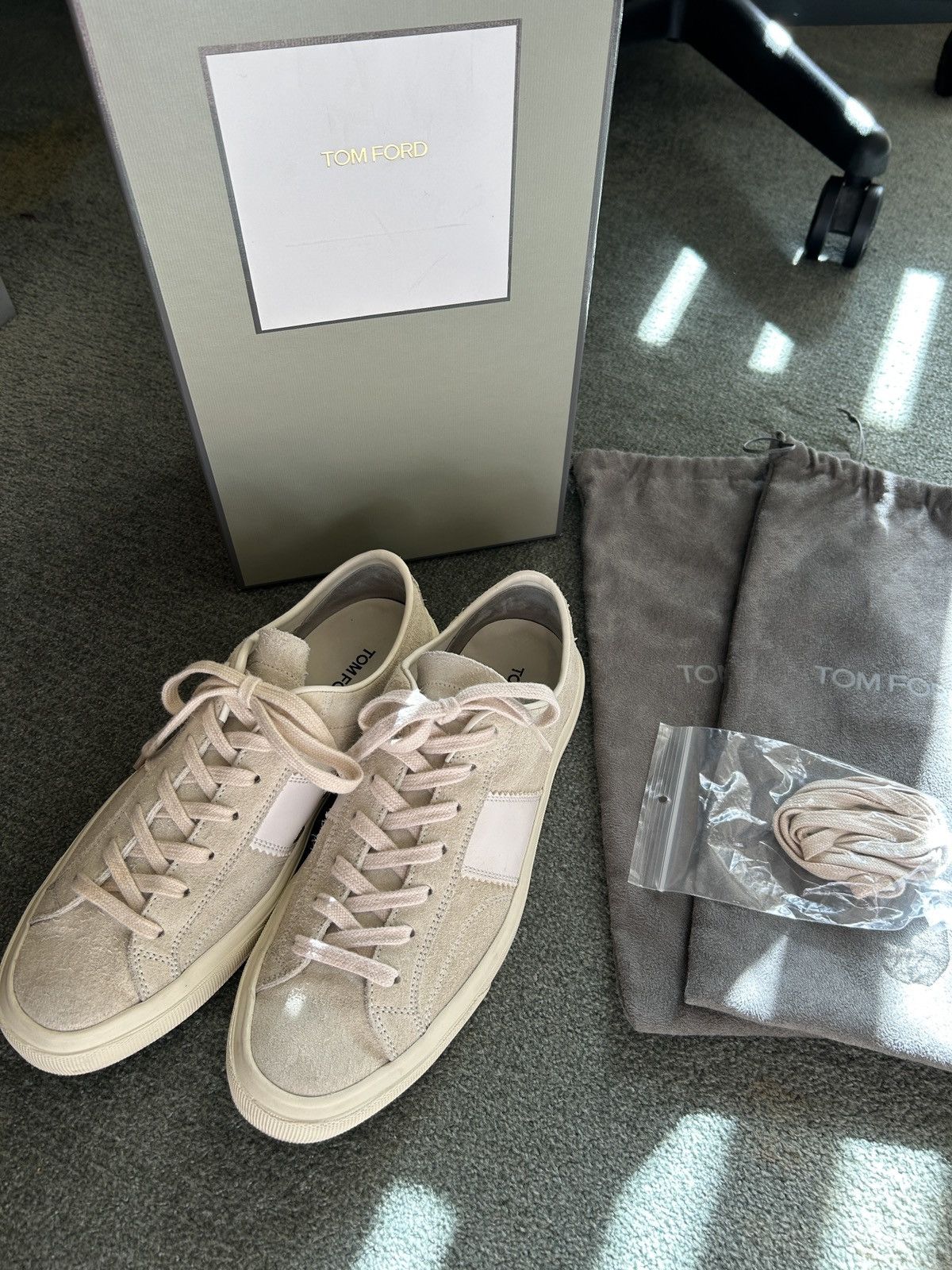 Tom Ford Tom Ford Cambridge Suede Sneakers Size US 8.5 / EU 41-42 - 1 Thumbnail