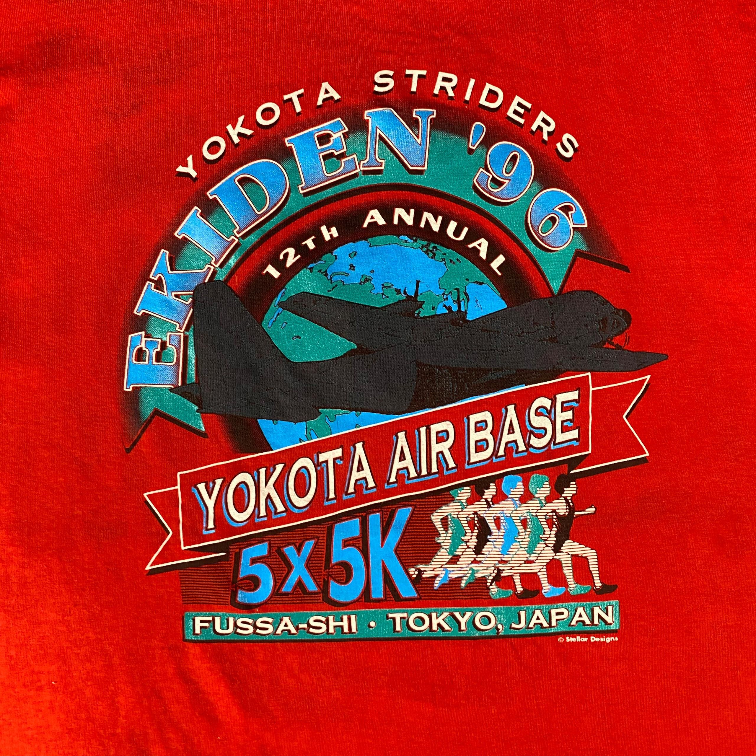 Other Vintage 90s Yokota Striders Ekiden 96 Tshirt Size US M / EU 48-50 / 2 - 3 Thumbnail