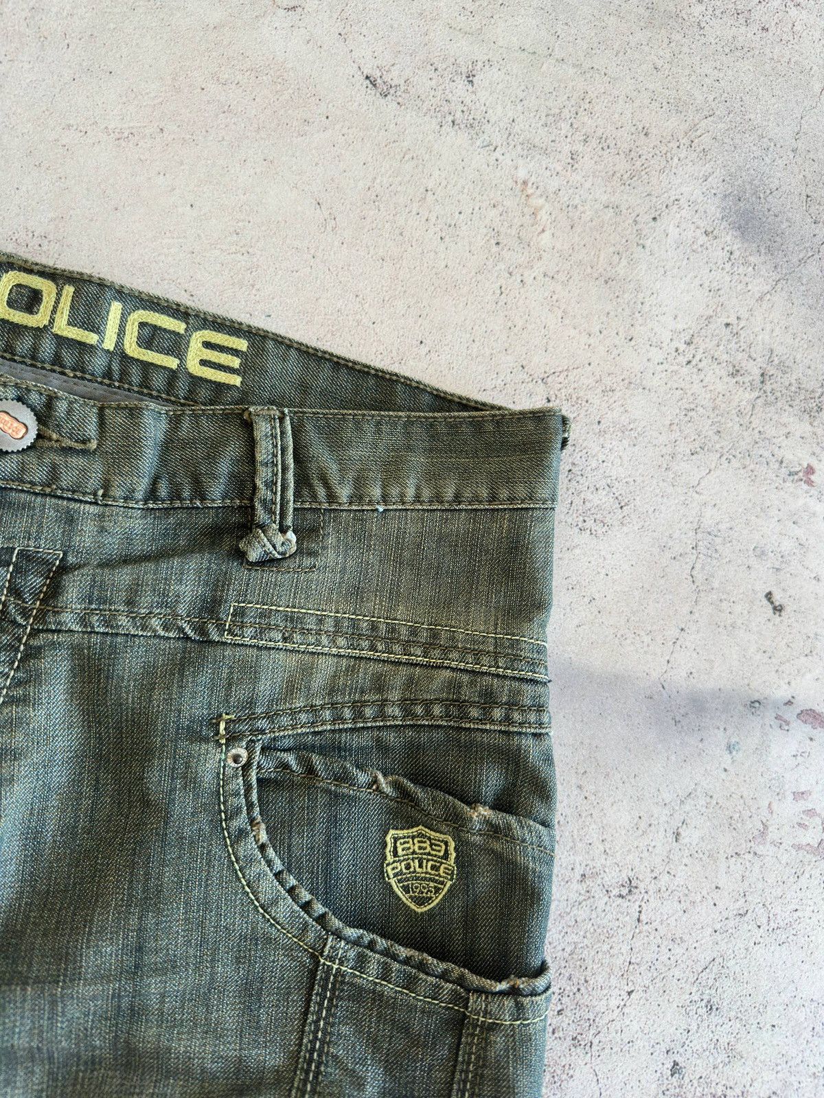 Other 883 Police Denim Cargo Multi Pocket Shorts Size 36 Size US 36 / EU 52 - 6 Thumbnail