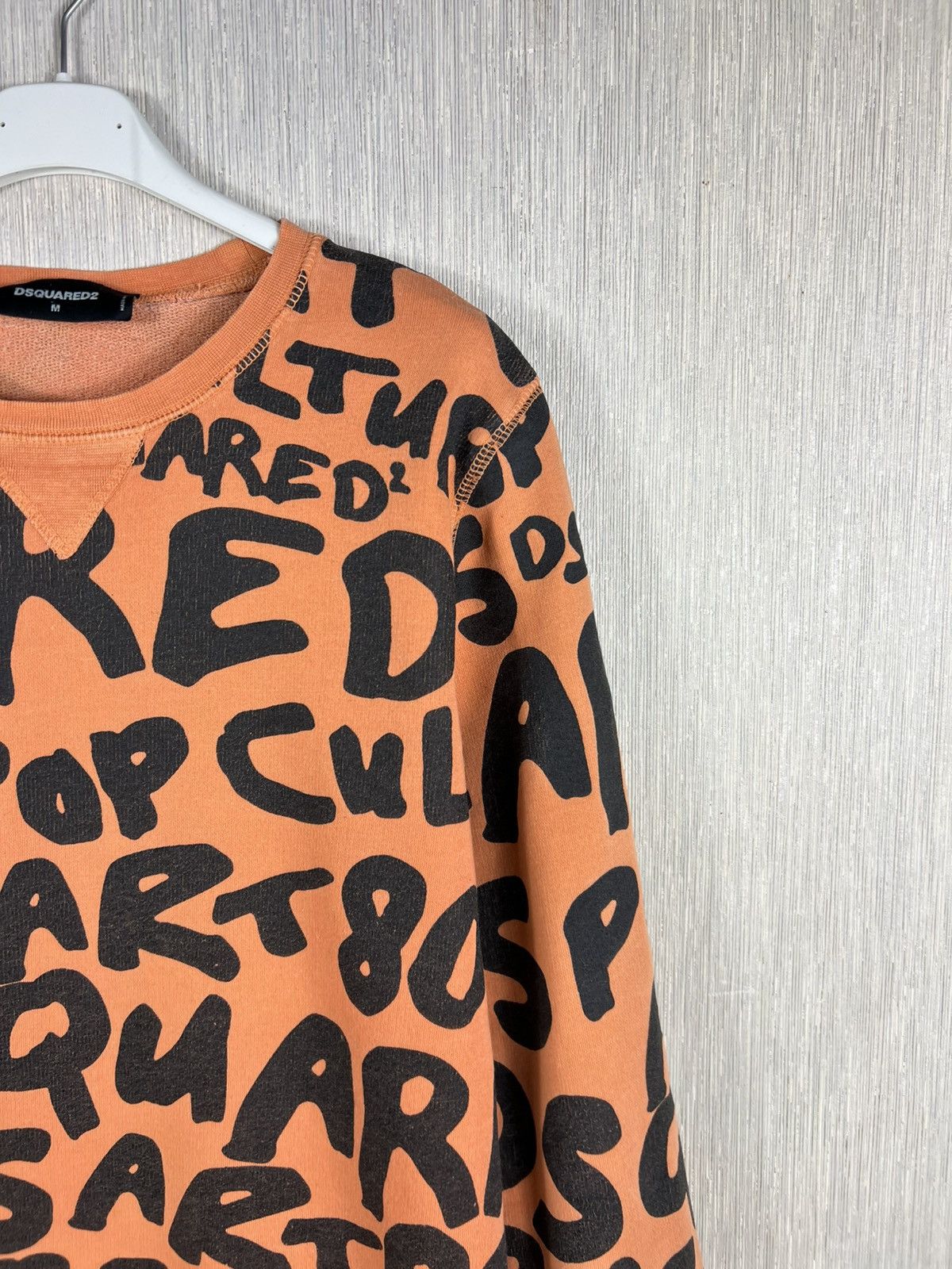 Dsquared2 Vintage Dsquared2 pop culture 80s sweatshirt all over print Size US M / EU 48-50 / 2 - 3 Thumbnail