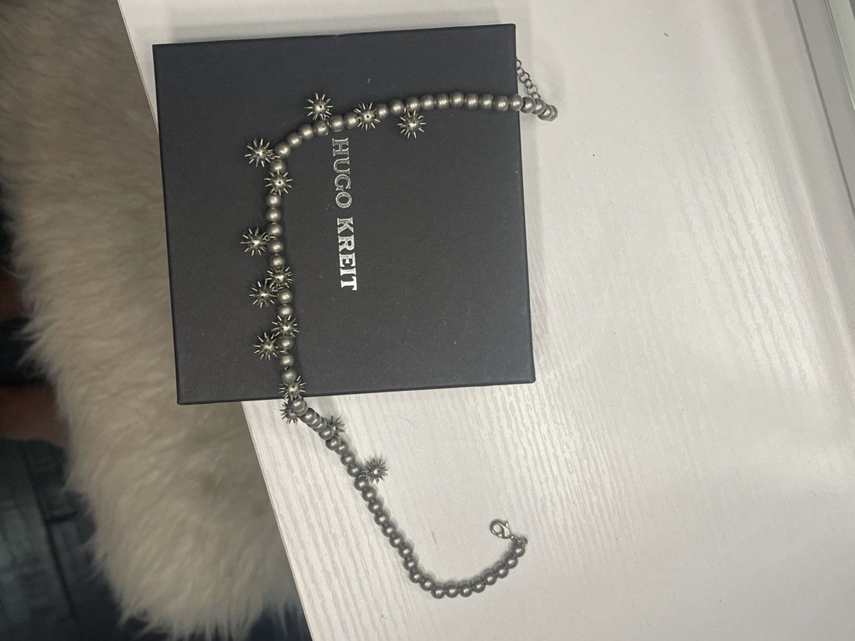 Other HUGO KREIT Gunmetal Spiky Pearl Necklace Size ONE SIZE - 2 Thumbnail