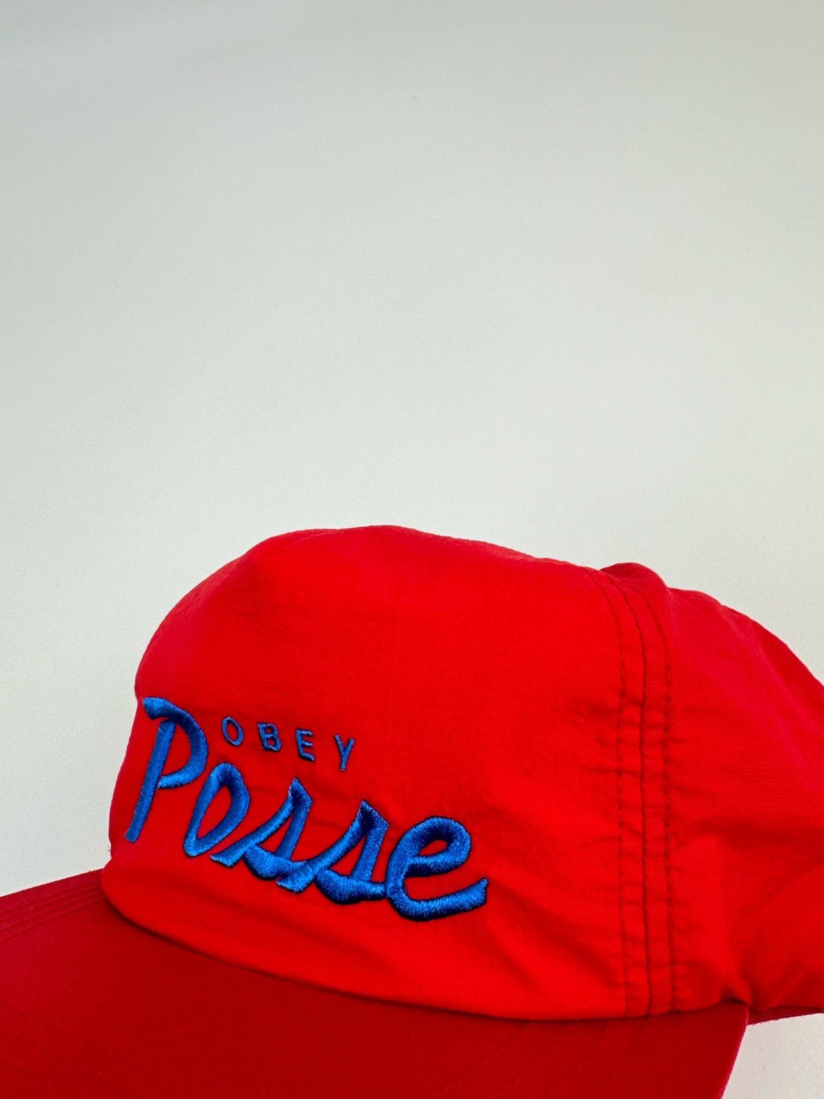 Obey Obey Posse Red Snap Back Cap Size ONE SIZE - 9 Thumbnail