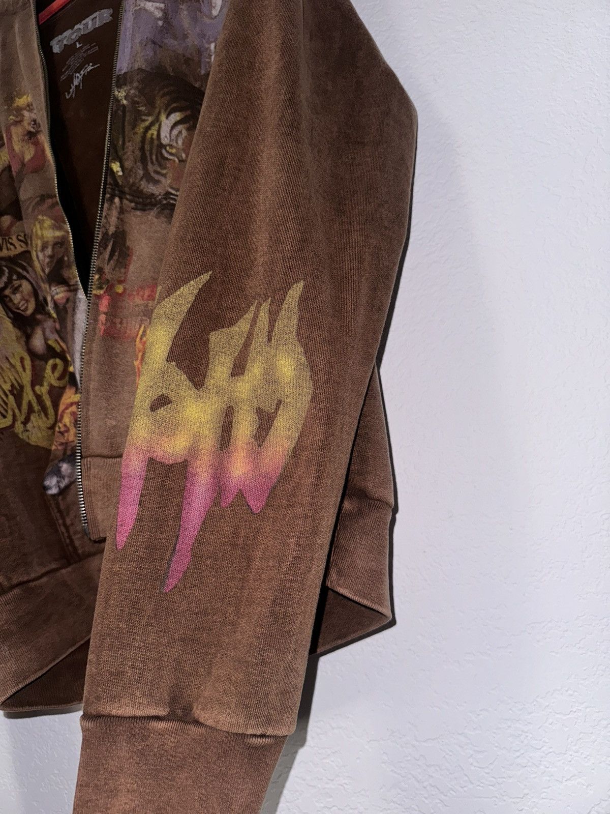 Travis Scott Travis Scott Brown Zip-Up So-Fi Merch Size US L / EU 52-54 / 3 - 5 Thumbnail