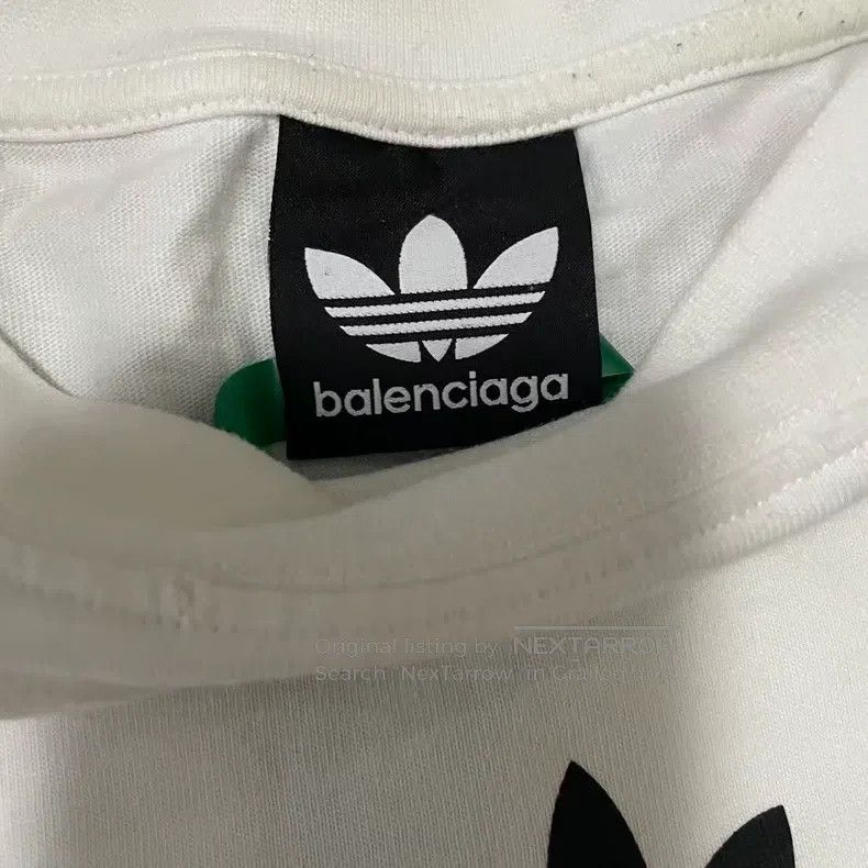 Balenciaga Balenciaga Striped Logo Printed Long Sleeve Size US M / EU 48-50 / 2 - 3 Thumbnail