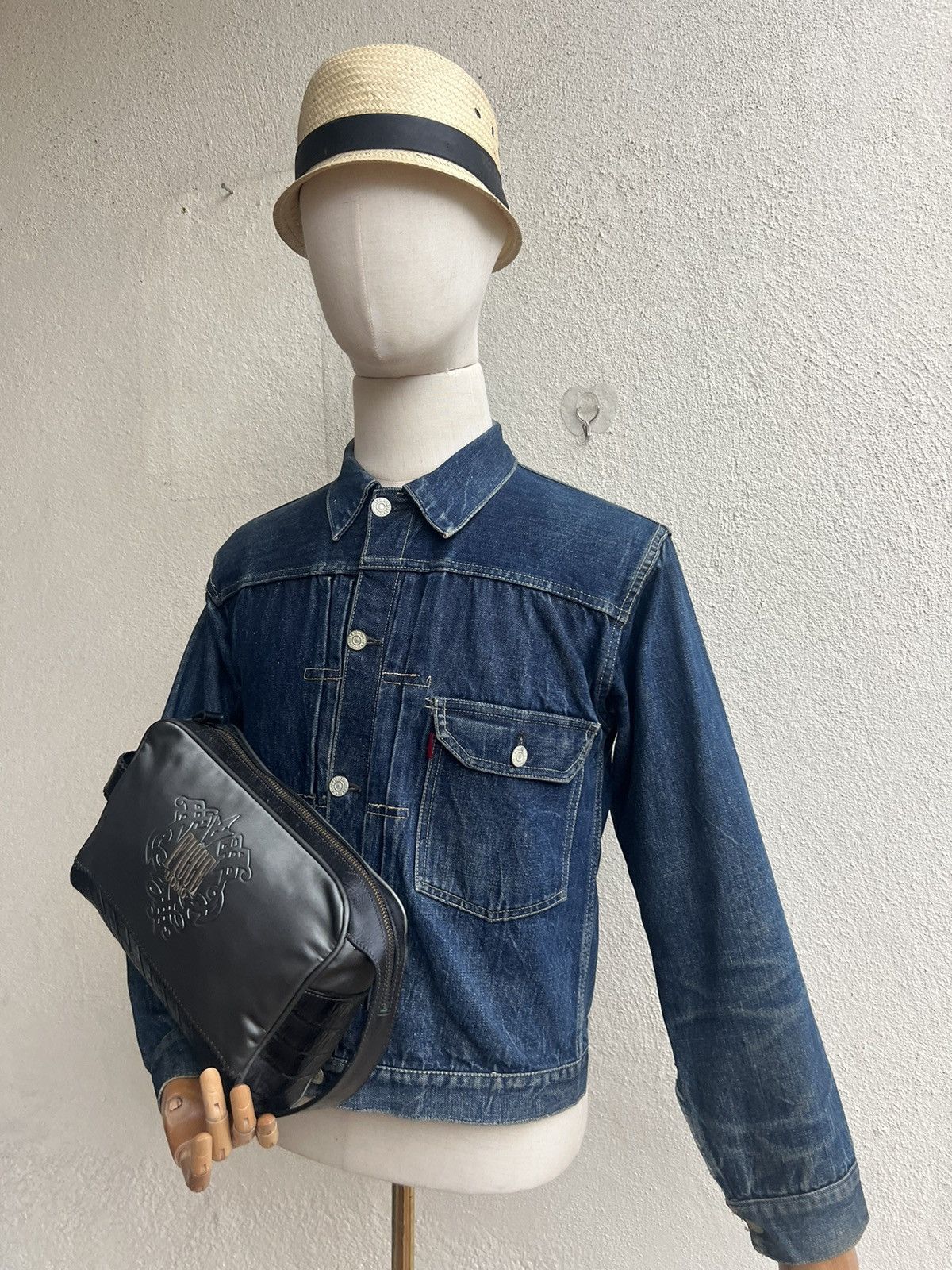 Leather × Yoshiyuki Konishi Vintage Yoshiyuki Konishi Crocodile Leather Clutch Bag Size ONE SIZE - 16 Thumbnail