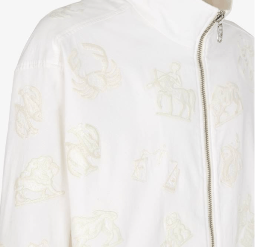Fendi o1loc1c0824 Blouson in White Size US M / EU 48-50 / 2 - 3 Thumbnail