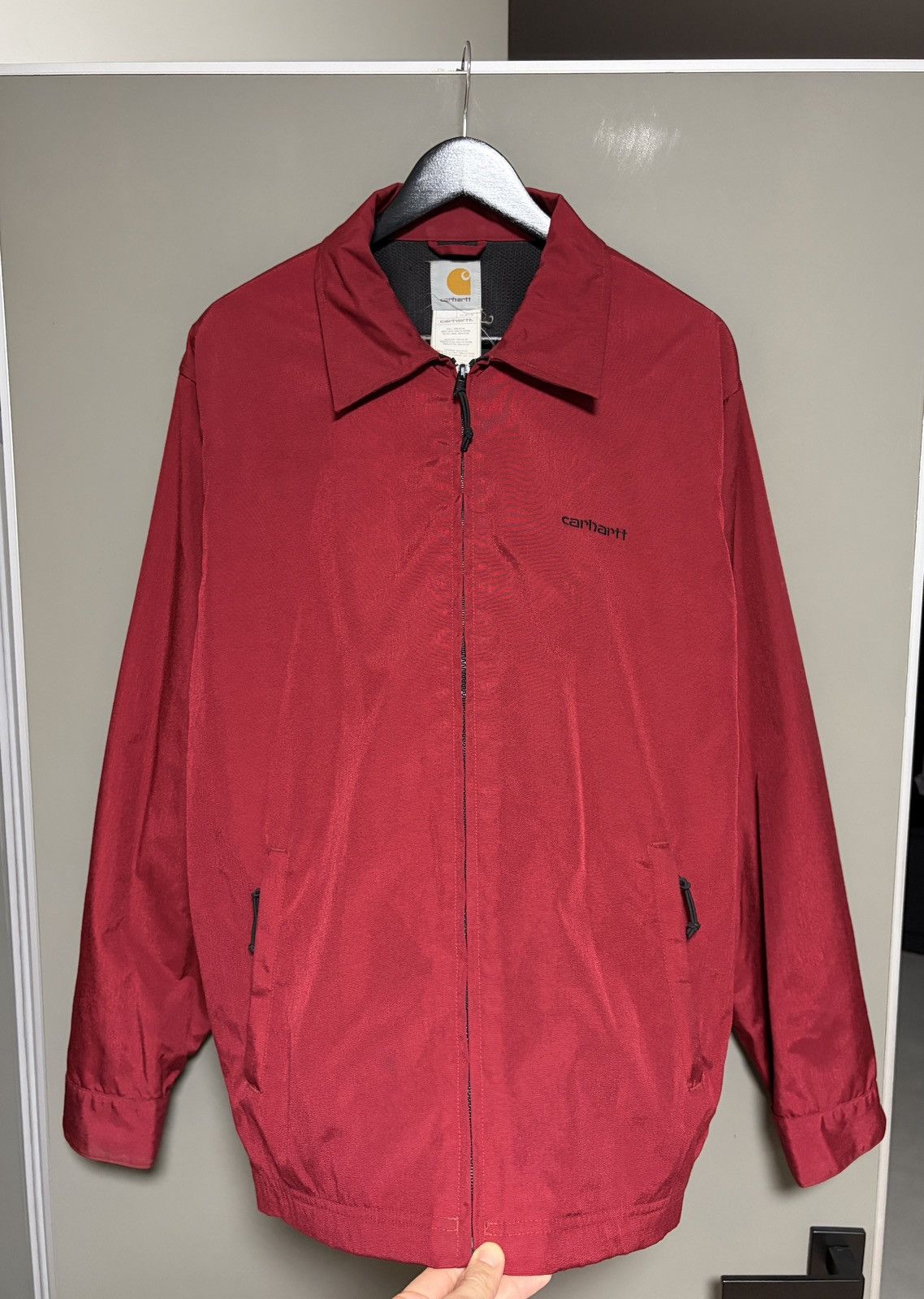 Carhartt Carhartt CORDURA Red Work Jacket Windbreaker Size US XL / EU 56 / 4 - 19 Thumbnail