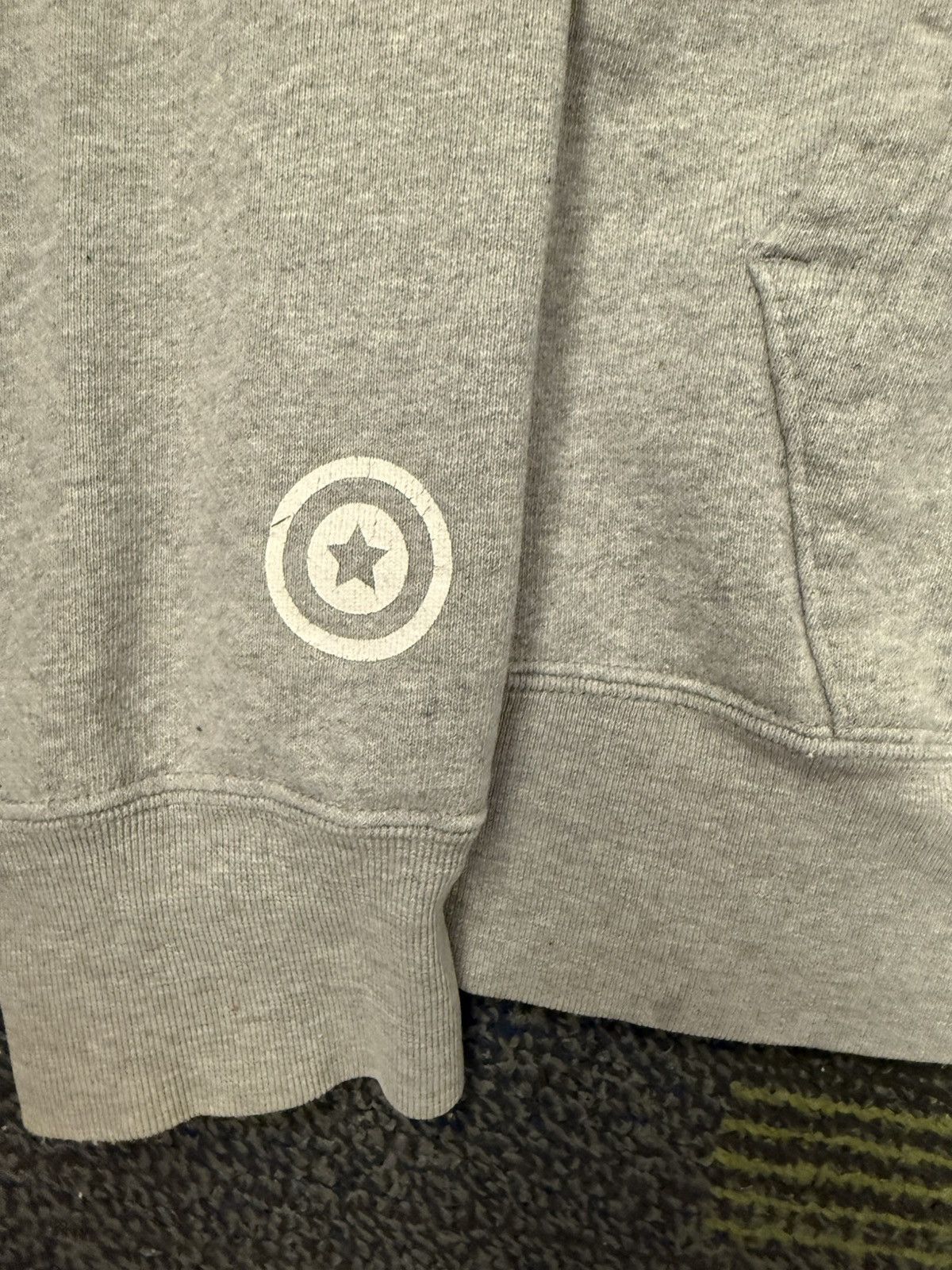 Bape BAPE Grey 1st Camo ABC Split Sleeve Chenille WGM Zip Up Size US L / EU 52-54 / 3 - 7 Thumbnail