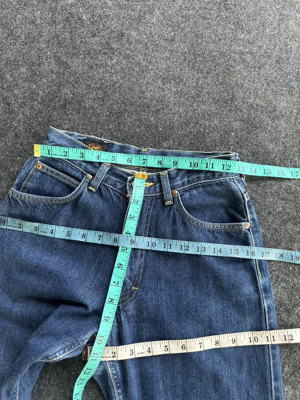 Lee × Vintage Miss Lee Rider Vintage Highwaist Denim F87 Size 26" / US 2 / IT 38 - 5 Thumbnail