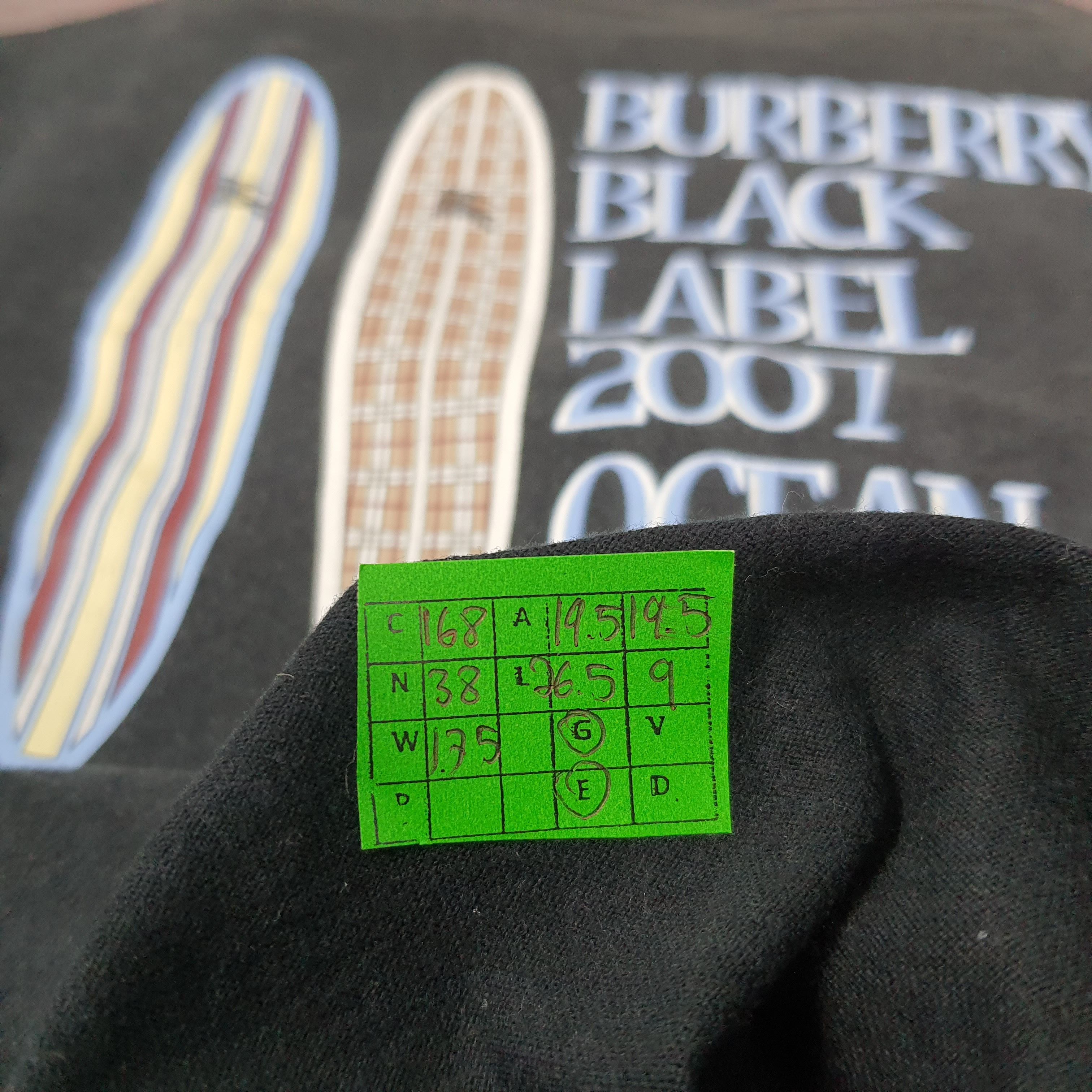 Burberry × Vintage Vintage Burberry Black Label Surfboard Nova Check T-shirt Size M / US 6-8 / IT 42-44 - 8 Thumbnail