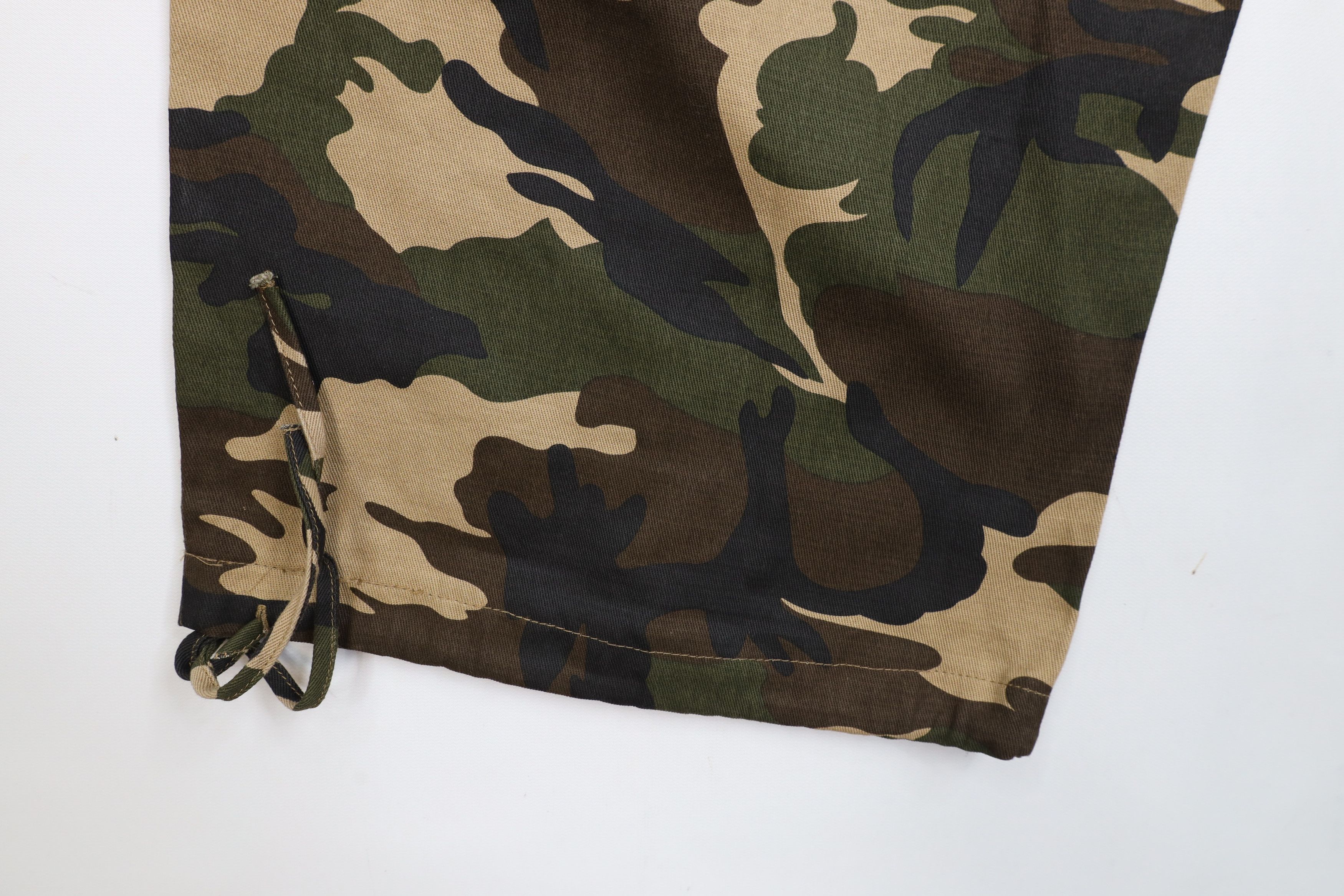 Vintage Vintage 90s Y2K Streetwear Baggy Wide Leg Cargo Pants Size US 36 / EU 52 - 13 Thumbnail