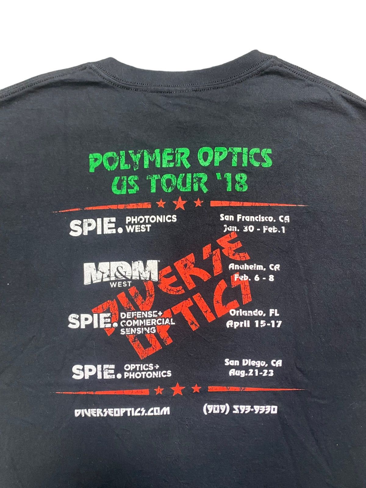 Band Tees VINTAGE BAND TEE KISS DIVERSE OPTICS POLYMER OPTICS US TOUR Size US L / EU 52-54 / 3 - 13 Thumbnail