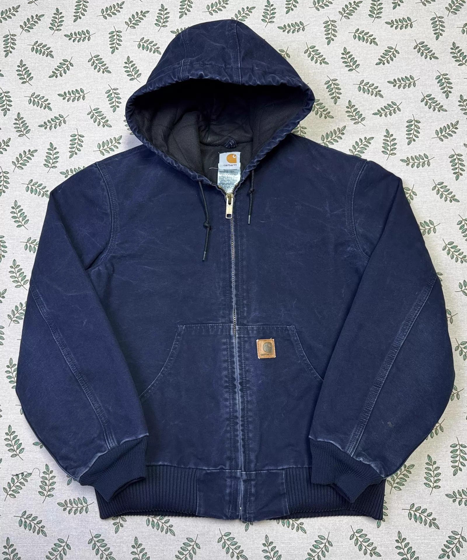 Carhartt Carhartt Mainline J130 Hooded Work Jacket Midnight Blue S Size US S / EU 44-46 / 1 - 2 Thumbnail
